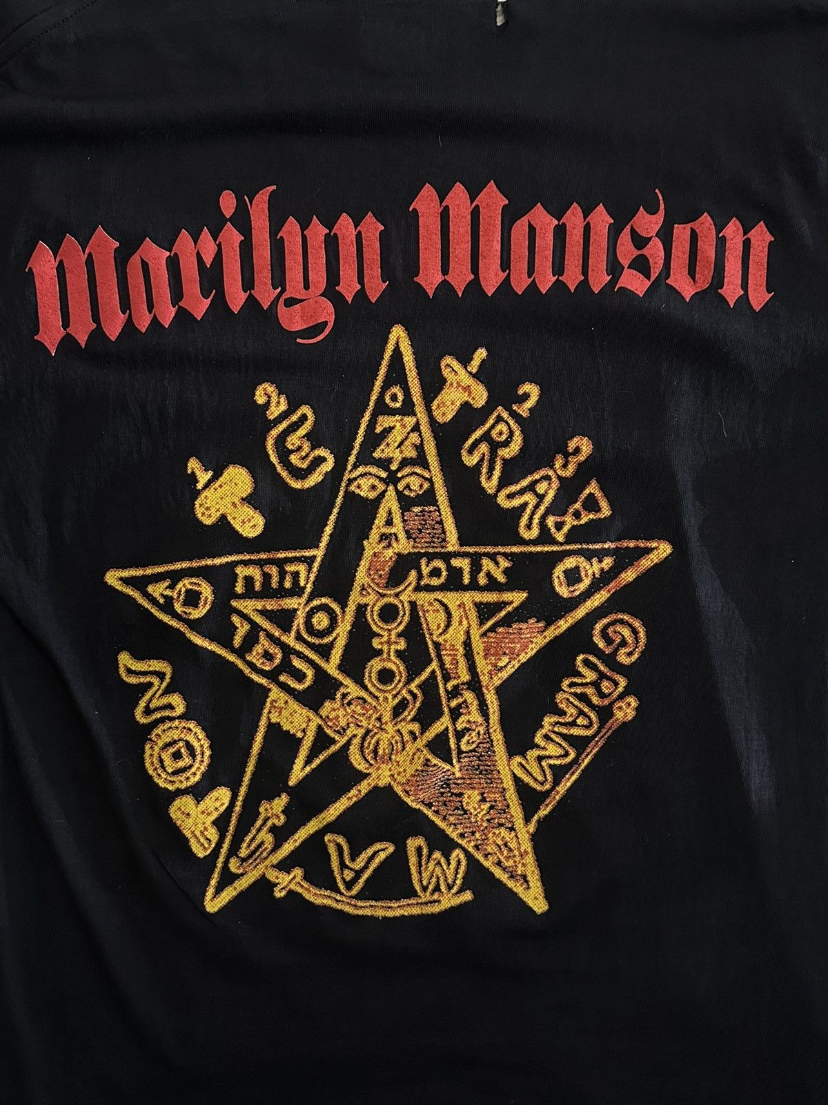 Marilyn Manson × Vintage VINTAGE 1999 Marlyn Manson T-shirt Size US L / EU 52-54 / 3 - 8 Thumbnail