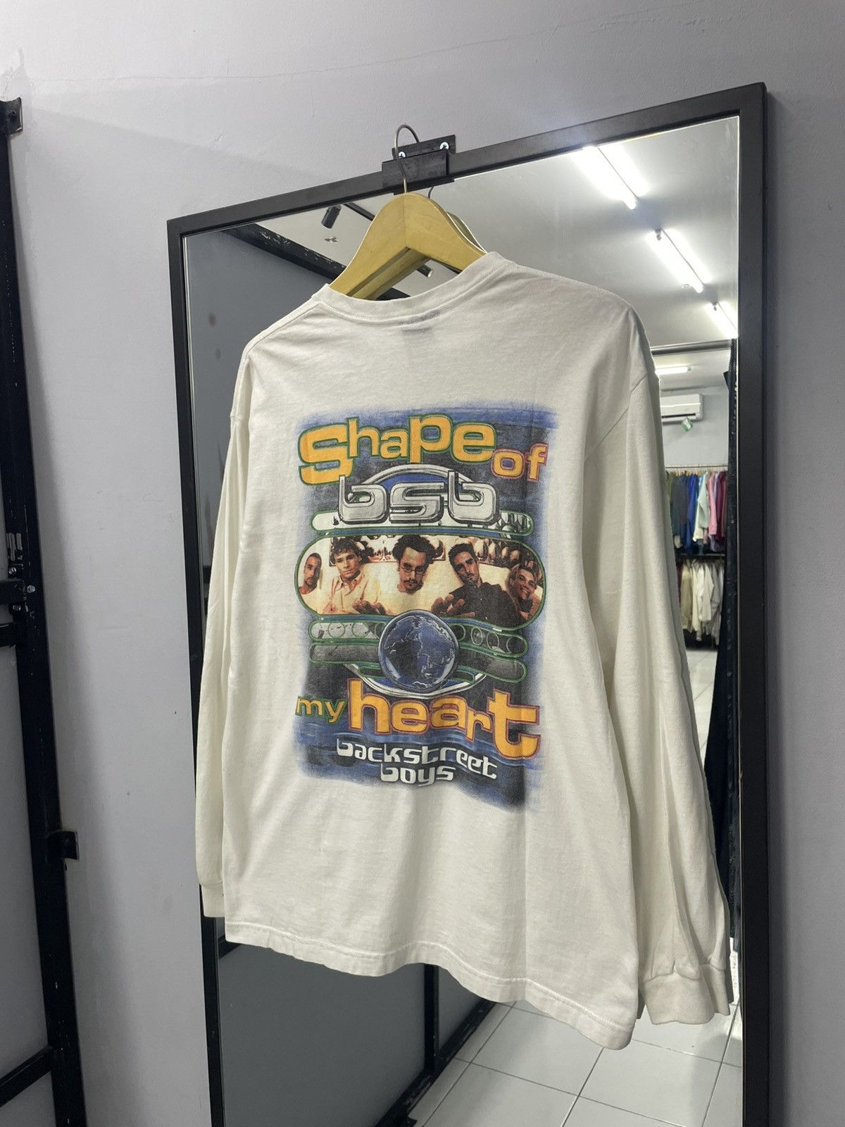 Vintage LONG SLEEVE BACK STREET BOYS Size US M / EU 48-50 / 2 - 2 Thumbnail