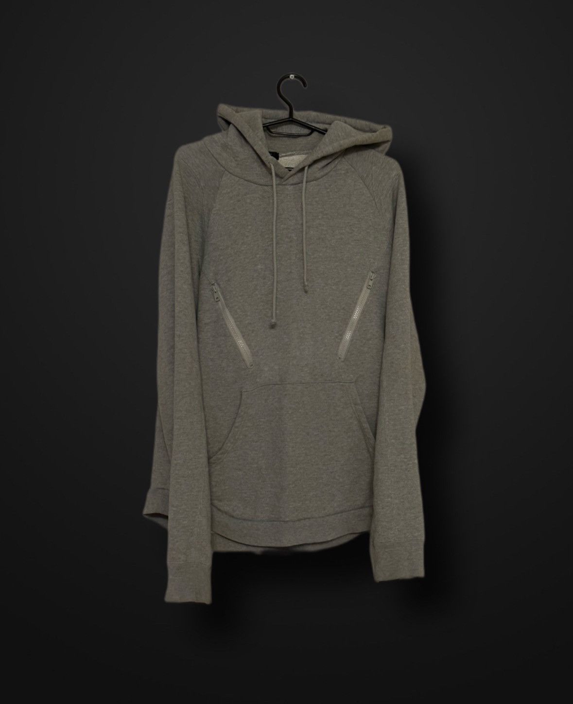 image of Jun Takahashi x Undercover Tech Hoodie in Grey, Men's (Size Large)
