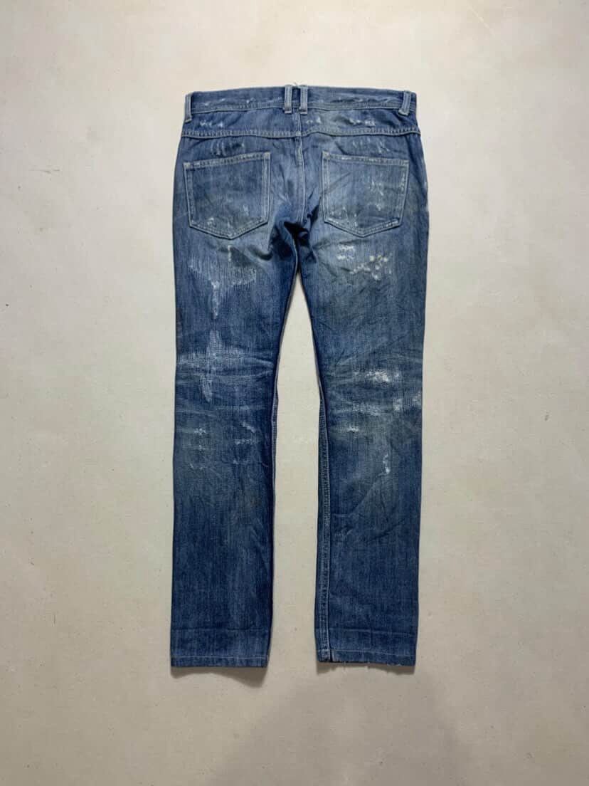 Kapital 2000’s Gladnews disstres denim jeans kapital/helmutlang Size US 31 - 4 Thumbnail