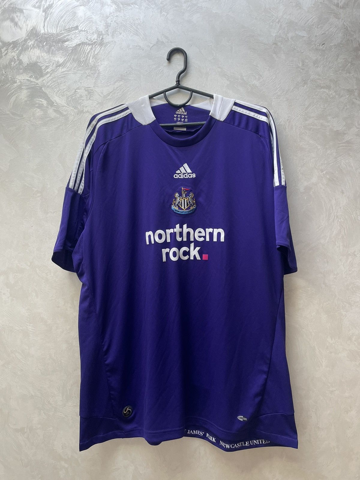 Adidas NEWCASTLE UNITED 2008 2009 AWAY FOOTBALL SHIRT SOCCER JERSEY Size US XL / EU 56 / 4 - 1 Thumbnail