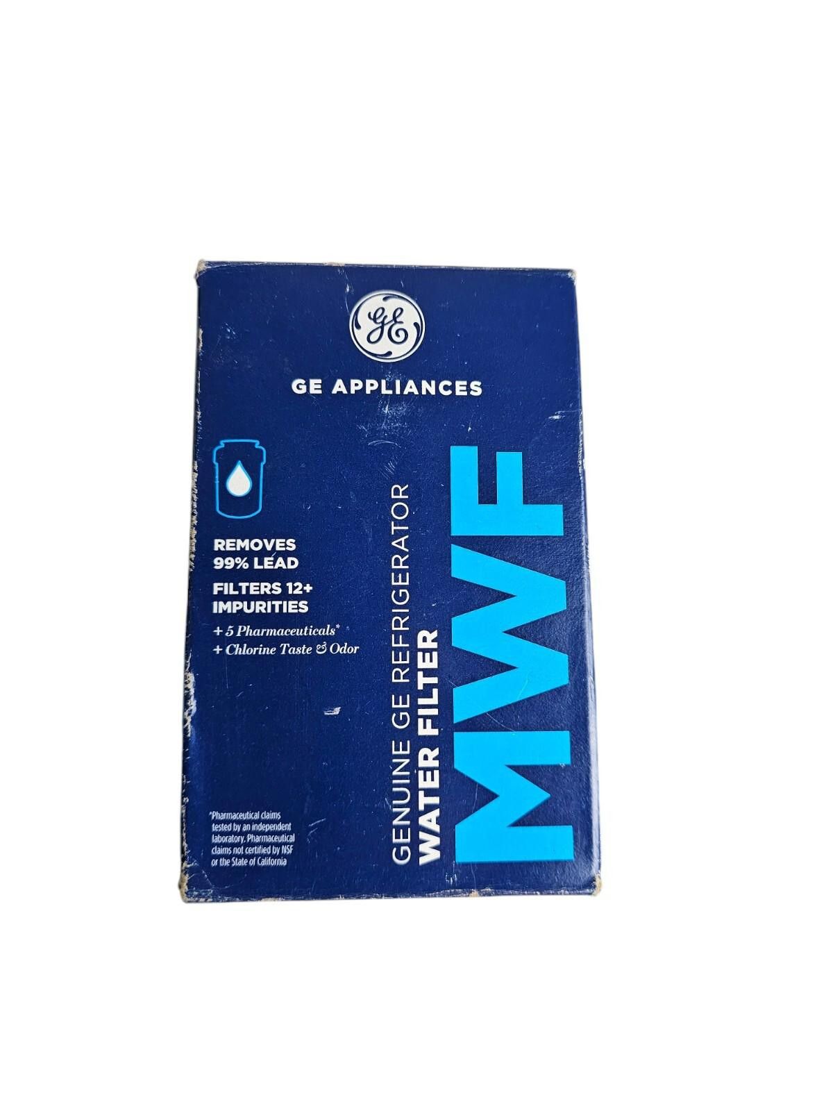 Genuine Leather GE Refrigerator Water Filter Cartridge #34-8719-9023-9 Seal Size ONE SIZE - 1 Thumbnail