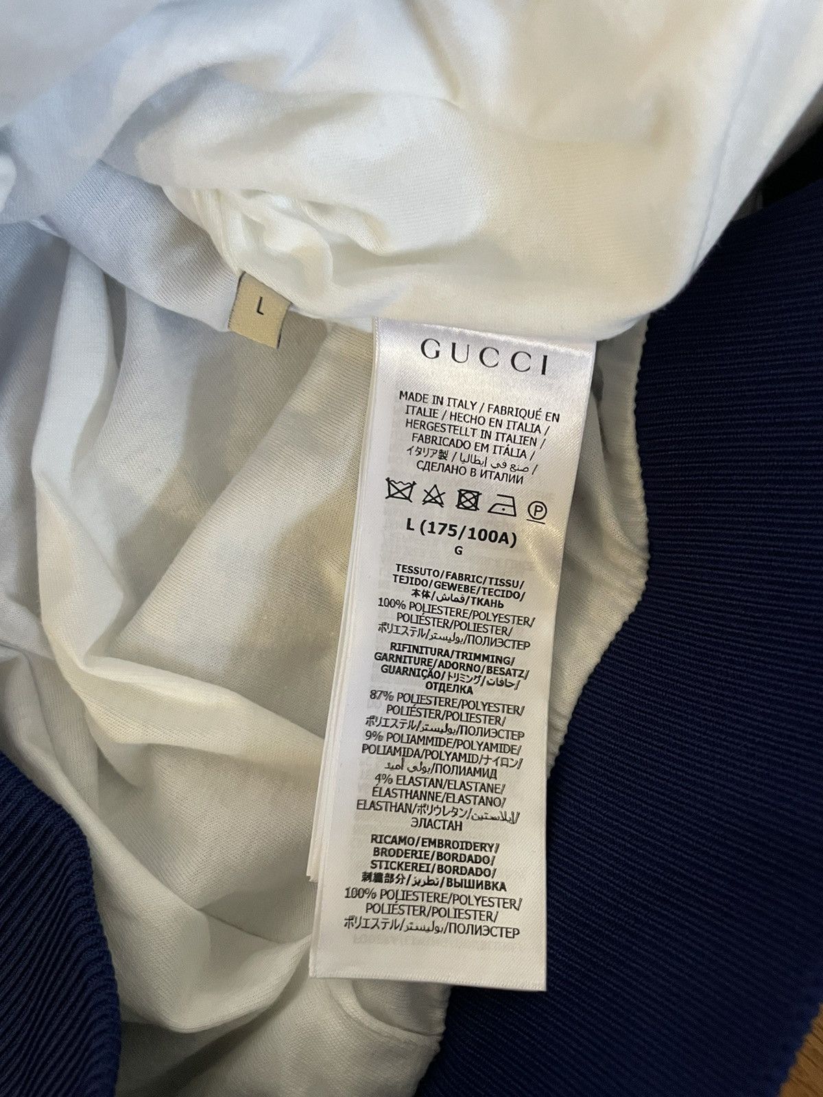 Gucci Gucci Track Jacket, Wool Jacket and Wool Sweater Size US L / EU 52-54 / 3 - 5 Thumbnail