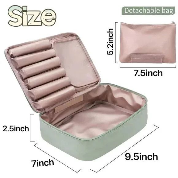 Other Large Travel Makeup Organizer Case Size ONE SIZE - 2 Thumbnail