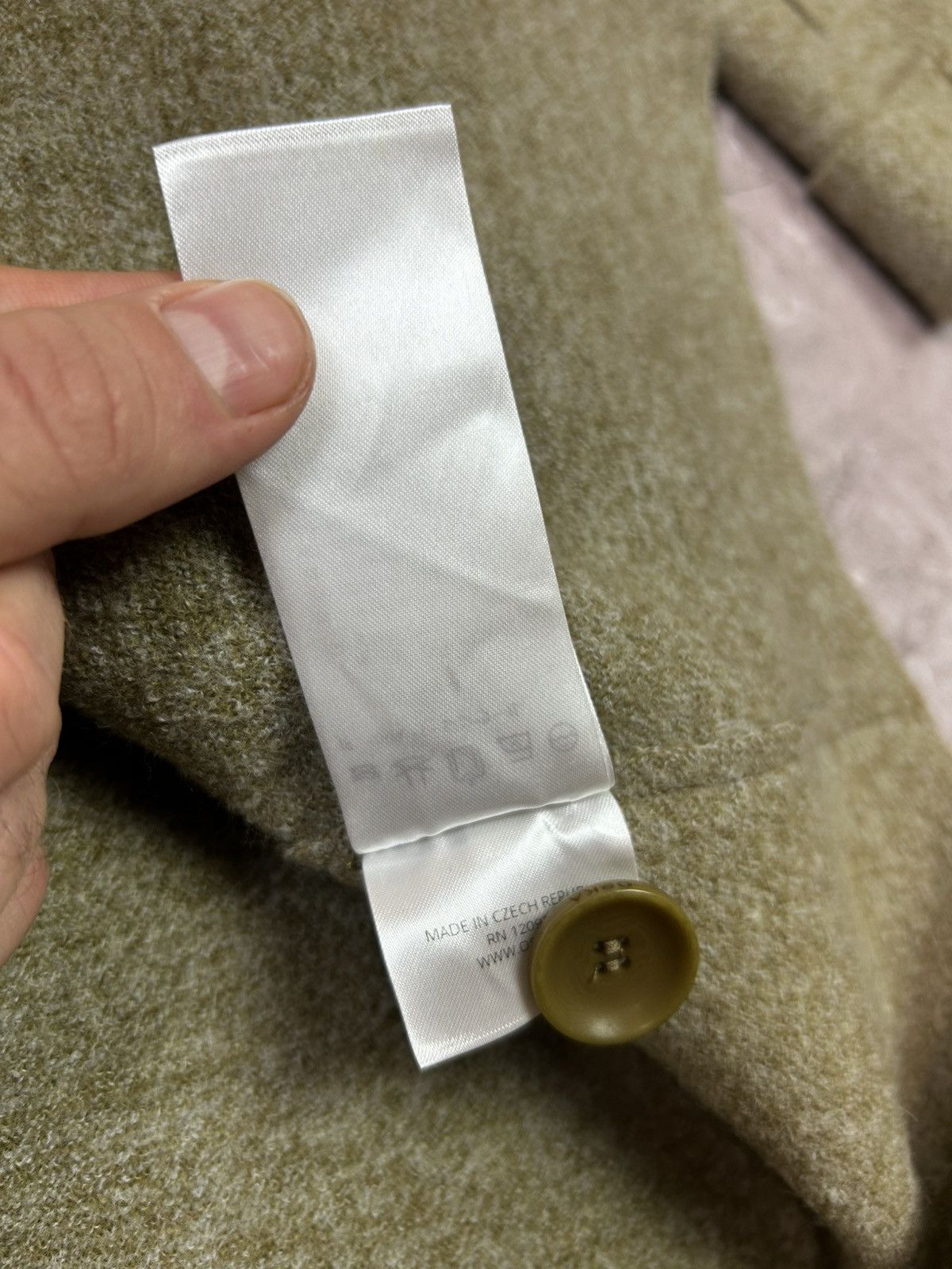 OSKA OSKA Coat Boiled Wool with Pockets Size 1 Heather Size M / US 6-8 / IT 42-44 - 9 Thumbnail