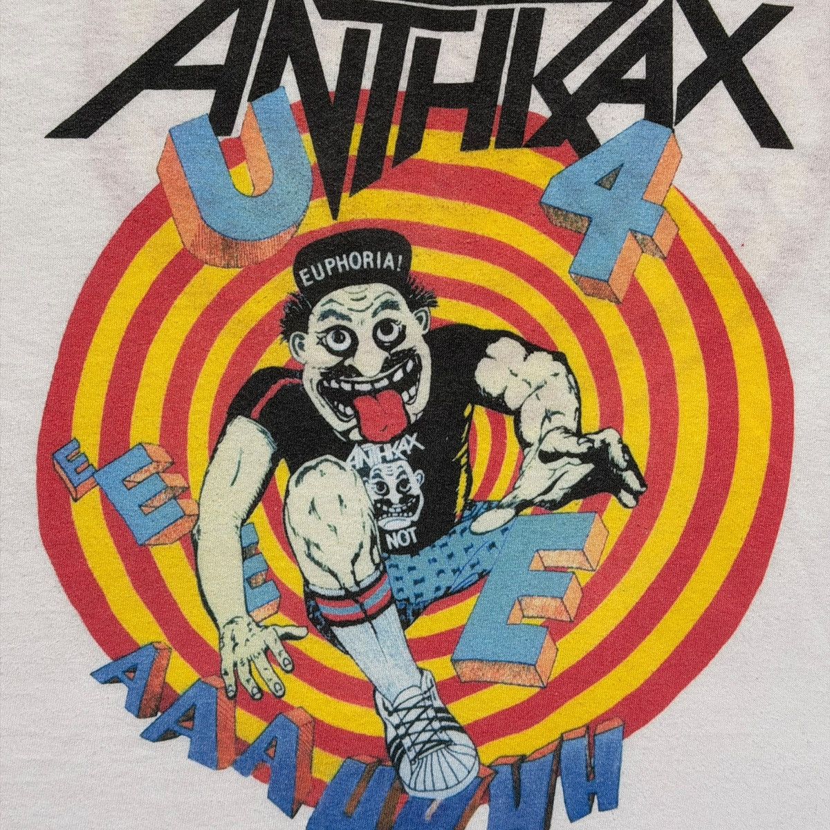 Vintage Anthrax “suck my MF d*ck” vintage tee Size US L / EU 52-54 / 3 - 3 Thumbnail