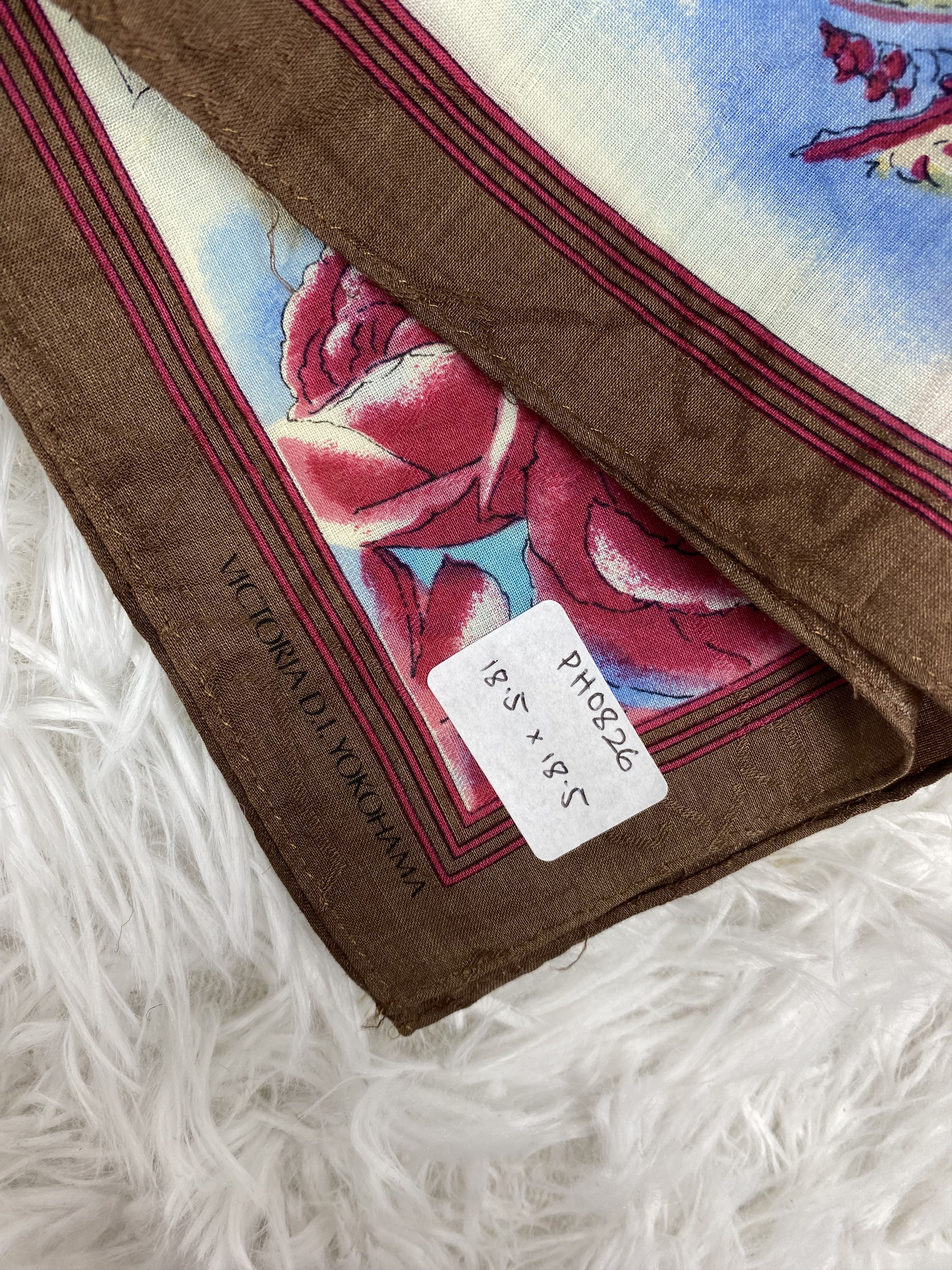 Vintage Vintage Arnaldo Bassini Handkerchief Neckerchief PH0826 Size ONE SIZE - 2 Thumbnail