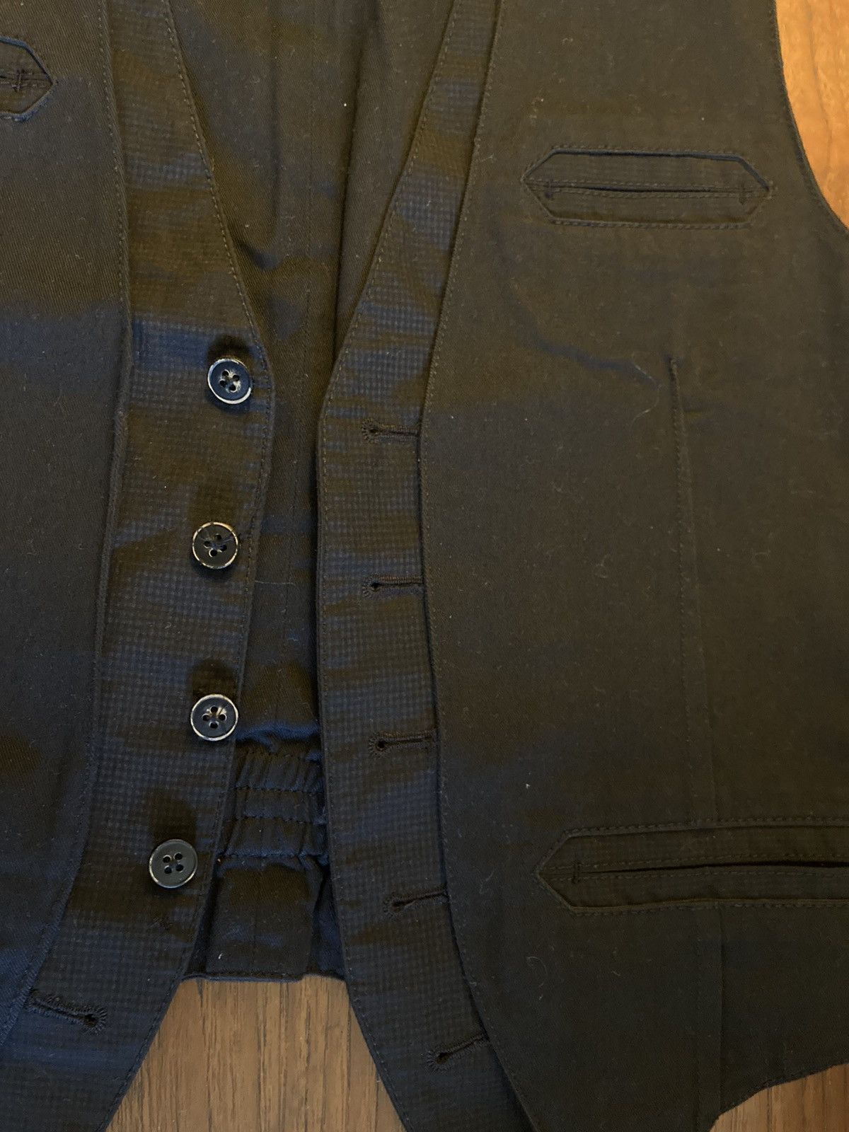 Alexandre Plokhov × Cloak Suit Waistcoat Size 34S - 4 Thumbnail