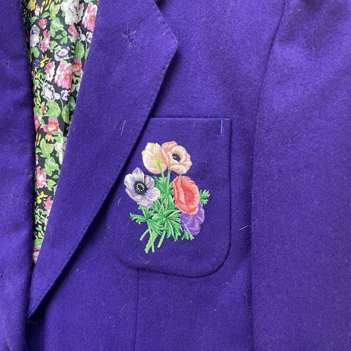 Kenzo 💥Vintage Kenzo Golf Floral Lining Jacket Size M / US 6-8 / IT 42-44 - 10 Thumbnail