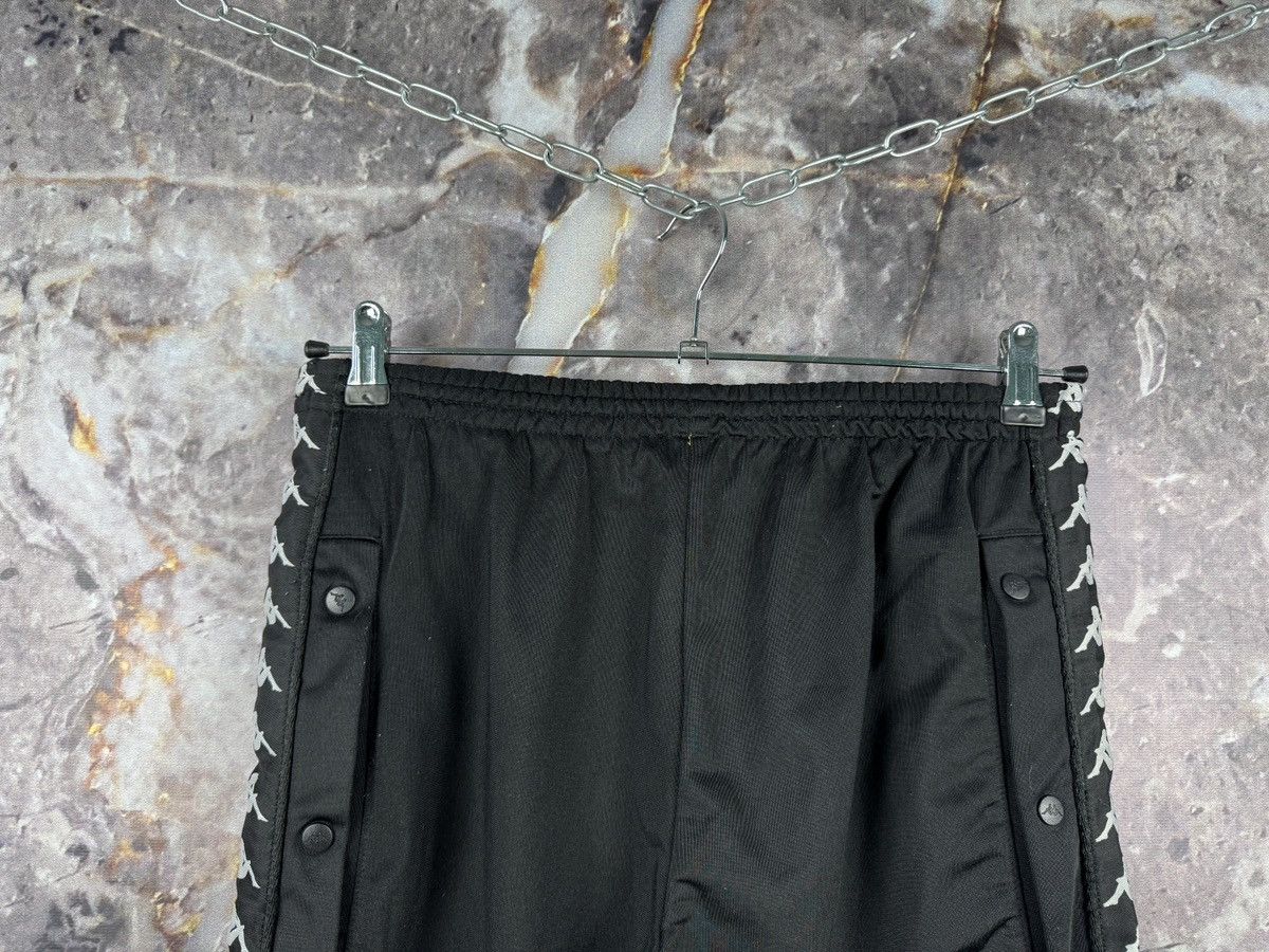 Kappa Kappa Authentic Black Track Pants with Logo Taped Sides Size US 30 / EU 46 - 10 Thumbnail