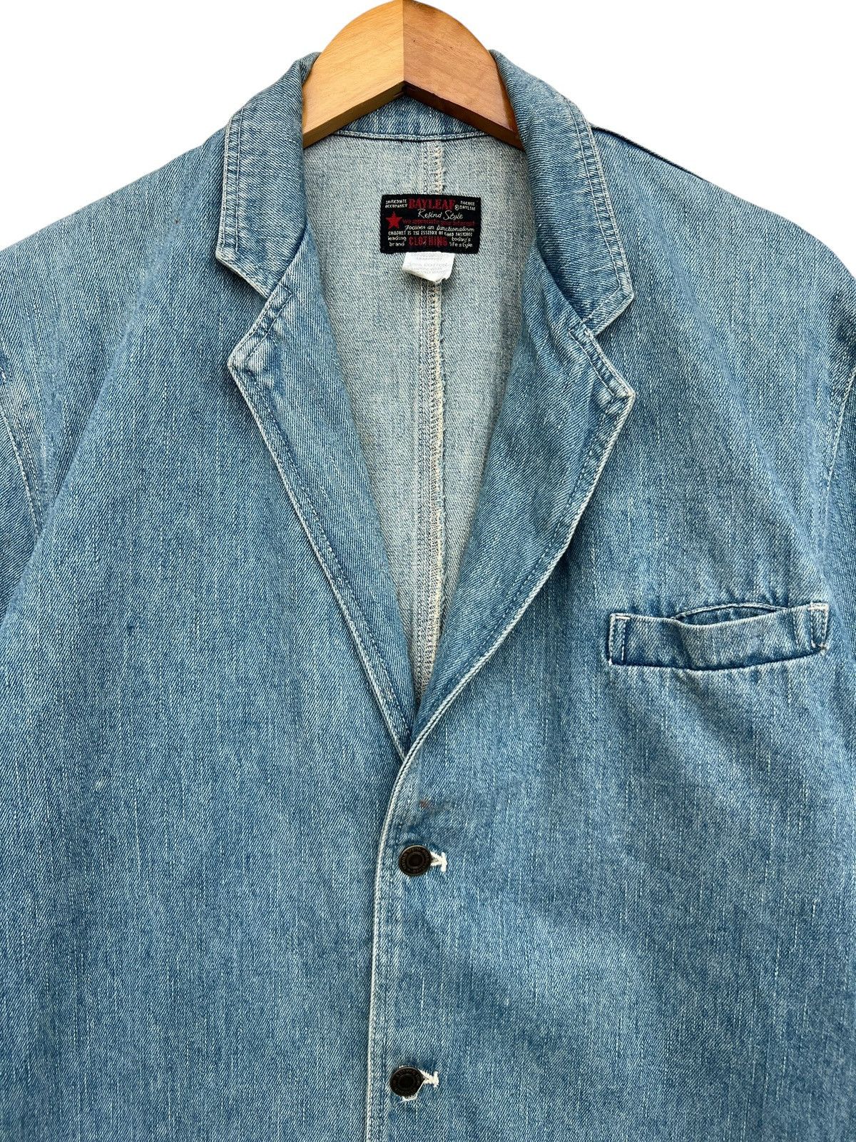 Japanese Brand Bayleaf Japanese Style Denim Chore Jacket Size US M / EU 48-50 / 2 - 3 Thumbnail