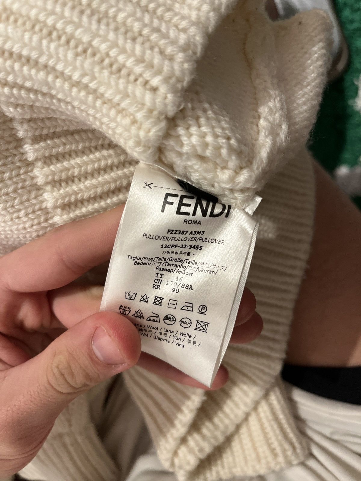 Fendi Fendi Sweater Size US M / EU 48-50 / 2 - 2 Thumbnail