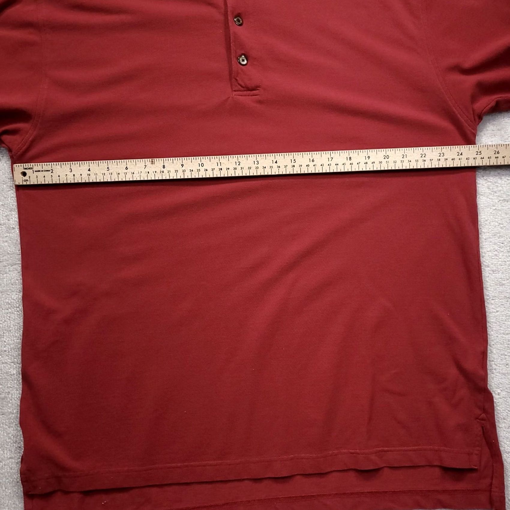 PGA Tour VINTAGE PGA TOUR Golf Polo Mens XXL Red Shirt Short Sleeve Stitched Collar Polo Shirt Size US XXL / EU 58 / 5 - 4 Thumbnail