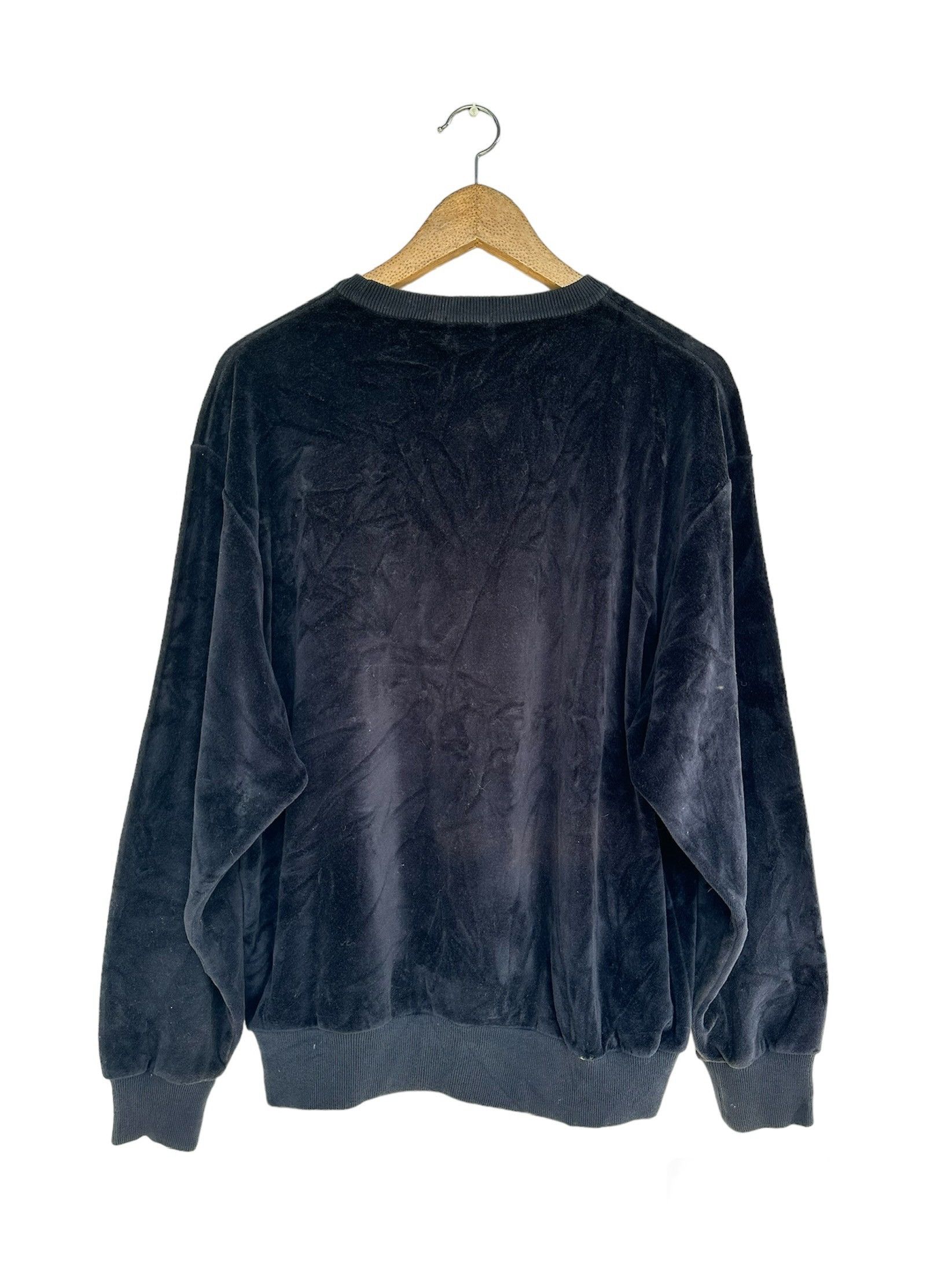 Celine VINTAGE CELINE MONSIEUR VELVET SWEATSHIRT Size US M / EU 48-50 / 2 - 2 Thumbnail