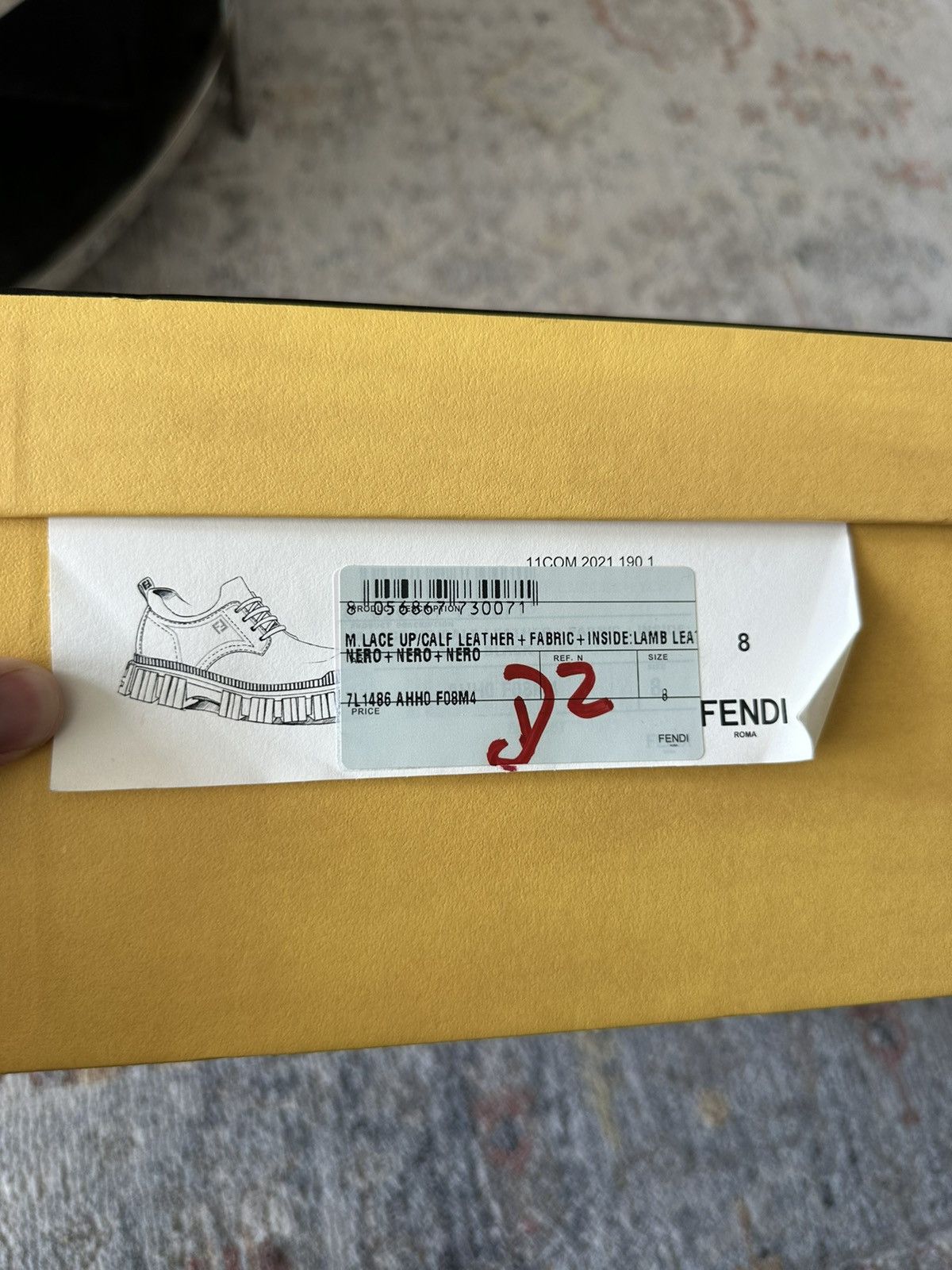 Fendi Fendi Leather Derbies size 8 US Size US 8 / EU 41 - 10 Thumbnail