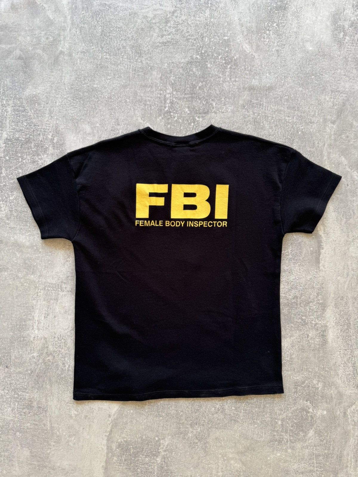Vintage Pornstar Department FBI Female Body Inspector T-shirt Size US S / EU 44-46 / 1 - 5 Thumbnail