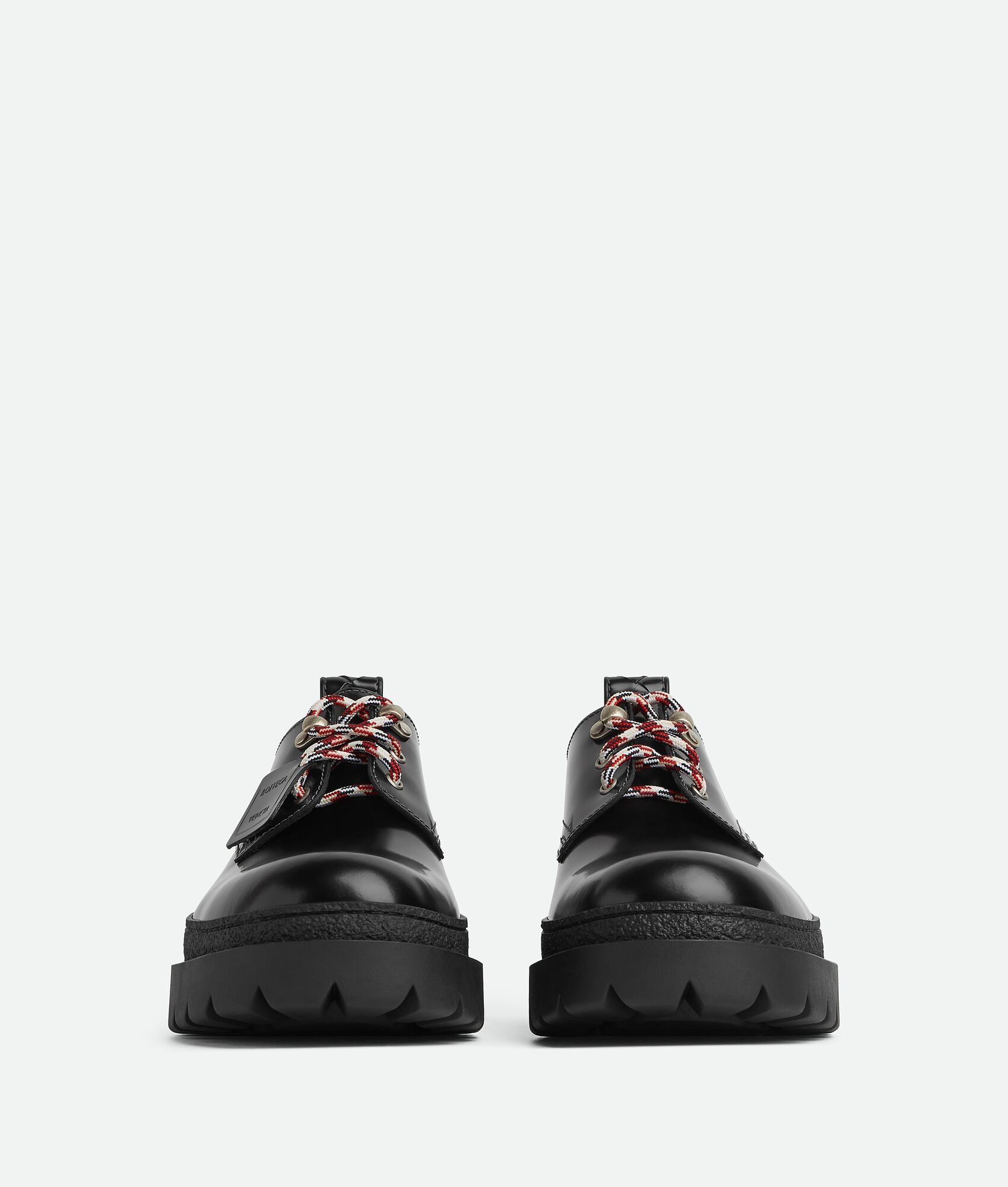 Bottega Veneta o1w1db10525 Highway Lace-Up Shoes in Black Size US 11 / EU 44 - 5 Thumbnail