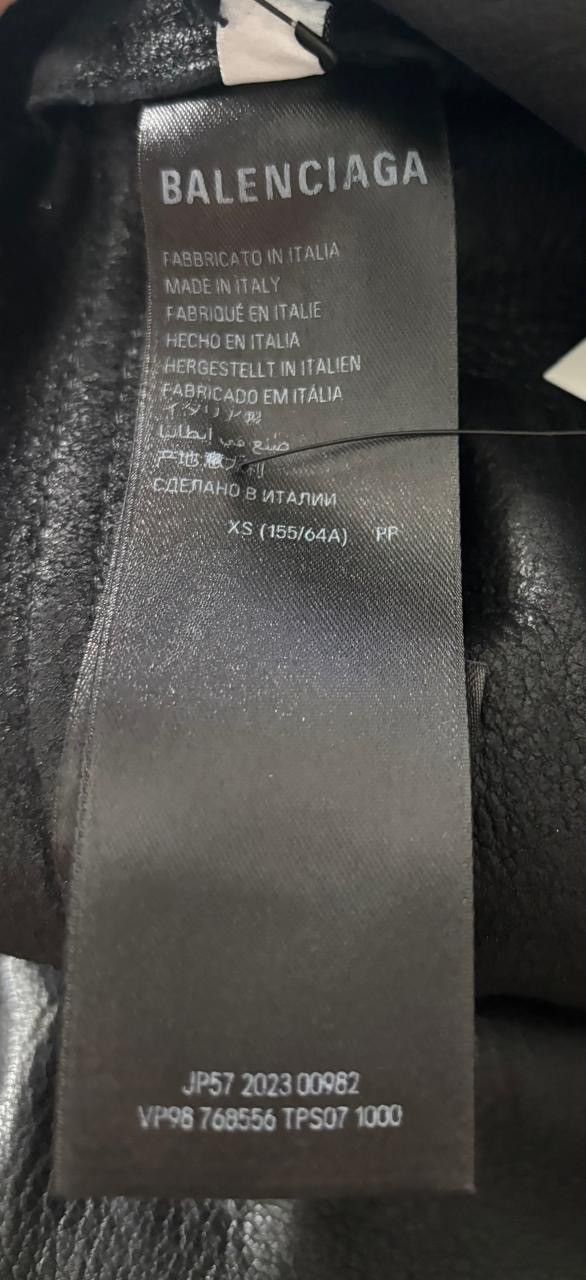 Balenciaga Balenciaga Baggy Leather Pants Size US 30 / EU 46 - 7 Thumbnail