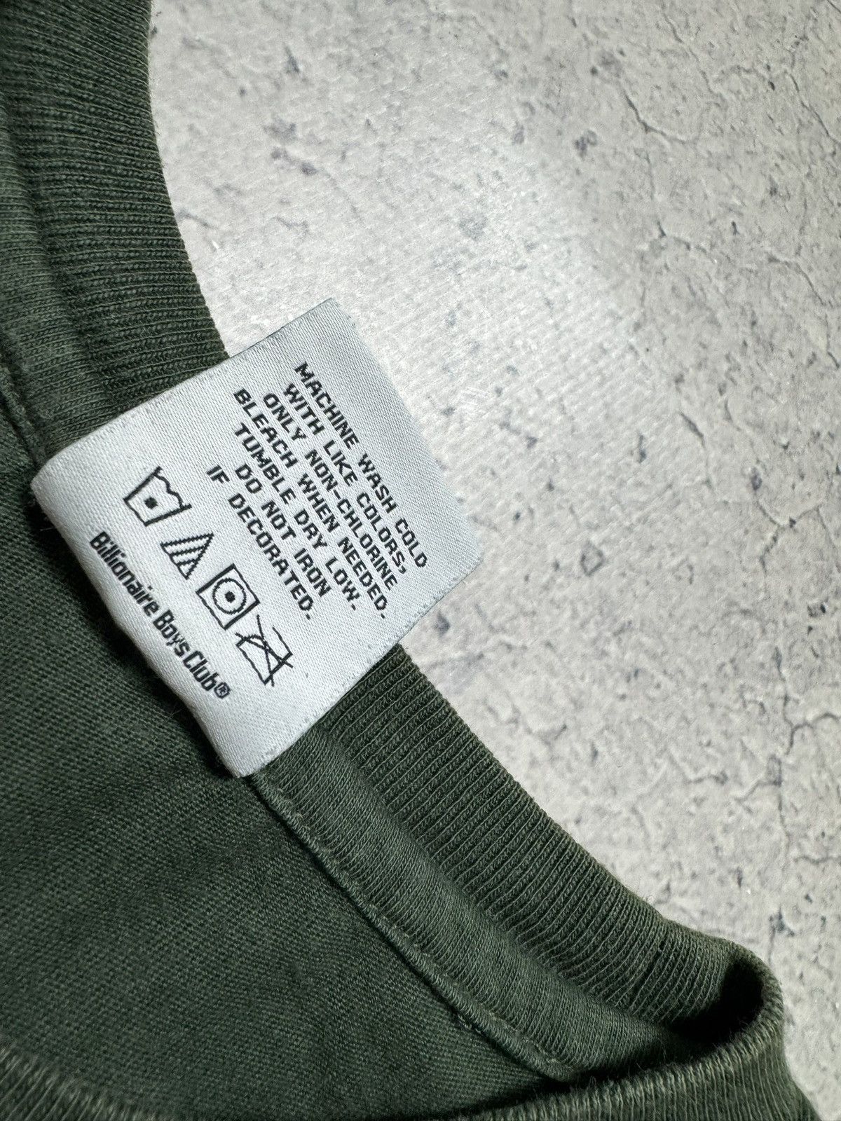 Billionaire Boys Club Billionaire Boys Club BBC Green Big Logo T-Shirt Size M Size US M / EU 48-50 / 2 - 8 Thumbnail