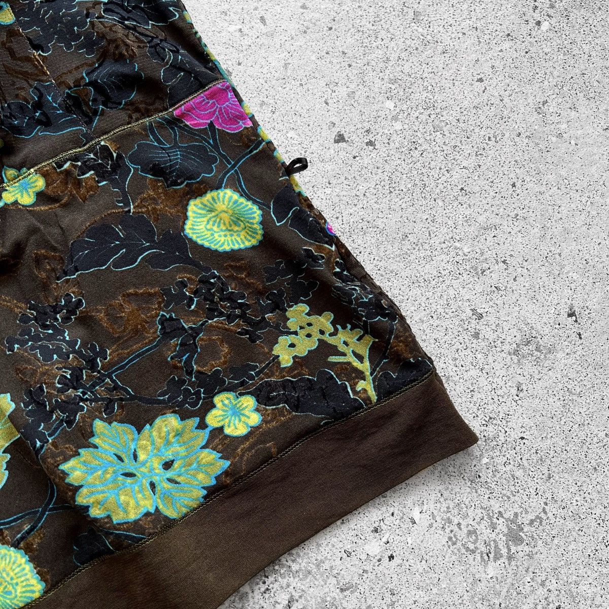 Designer Marc Aurel Women Brown Multicolor Sleeveless Tank Top Floral Size S / US 4 / IT 40 - 7 Thumbnail