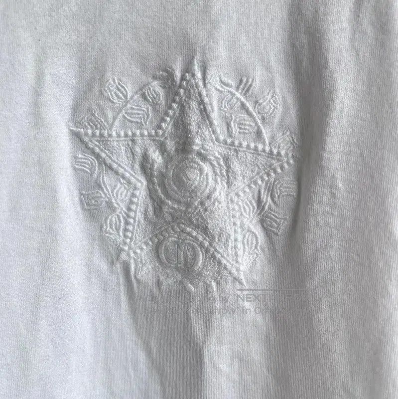 Dior Dior White Cotton XL Men's T-Shirt . Size US XL / EU 56 / 4 - 6 Thumbnail