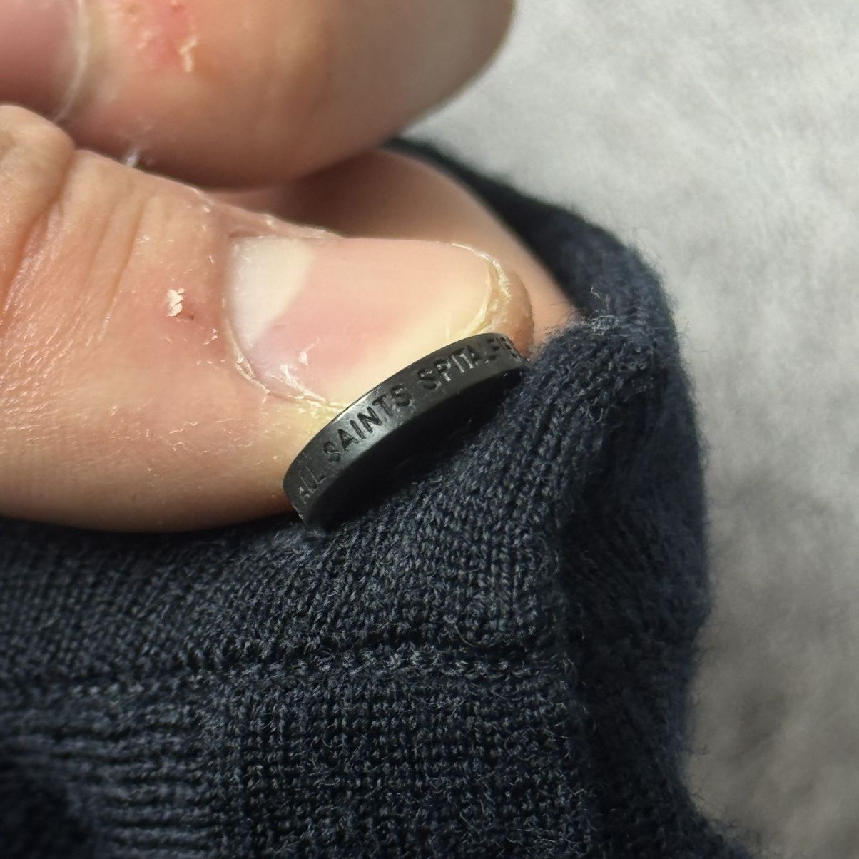 Allsaints AllSaints Spitalfields Merino Wool Sweater Military Size US L / EU 52-54 / 3 - 6 Thumbnail