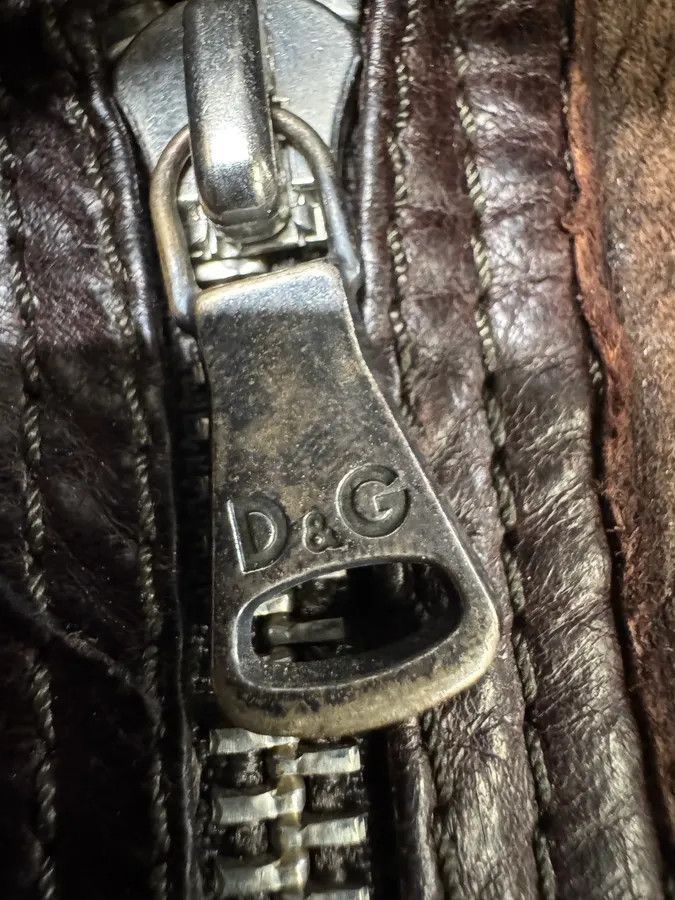Dolce & Gabbana 2000s Dolce & Gabbana Brown Shealing Lamb Jacket Size US M / EU 48-50 / 2 - 4 Thumbnail