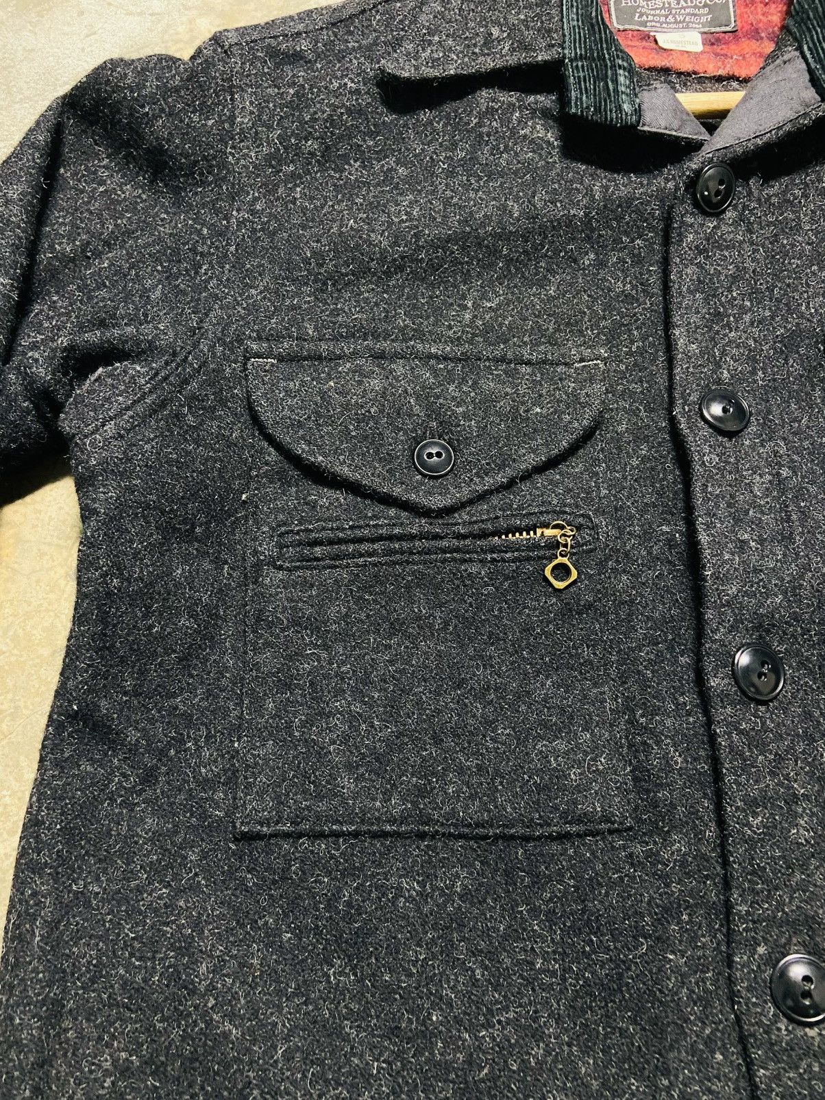 J.S. Homestead Vintage J.S Homestead Button Up Wool Jacket Size US M / EU 48-50 / 2 - 7 Thumbnail