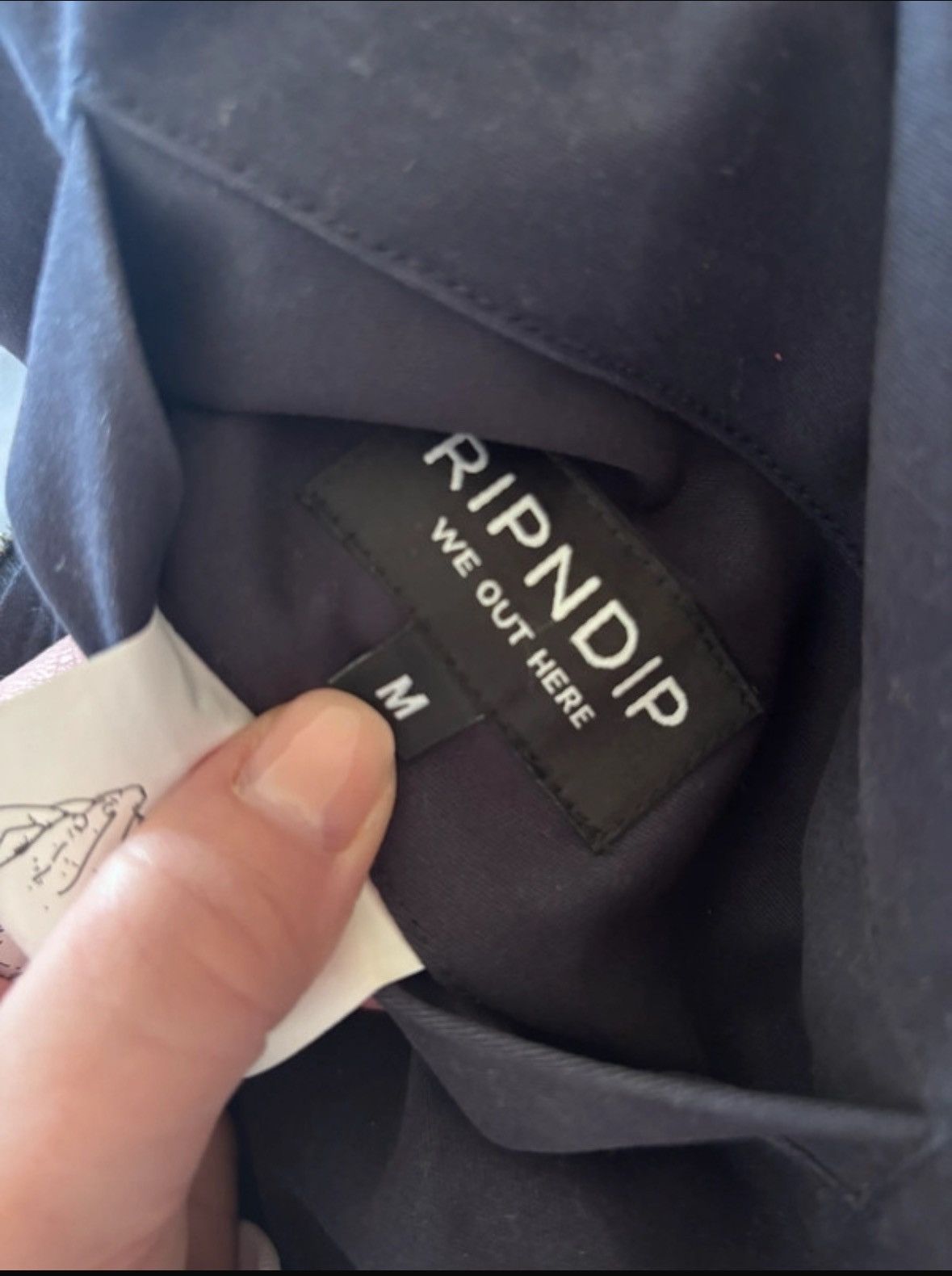 RIPNDIP Ripndip Reversible Suede Jacket Navy/Grey-Neighborhood Watch Size US M / EU 48-50 / 2 - 4 Thumbnail