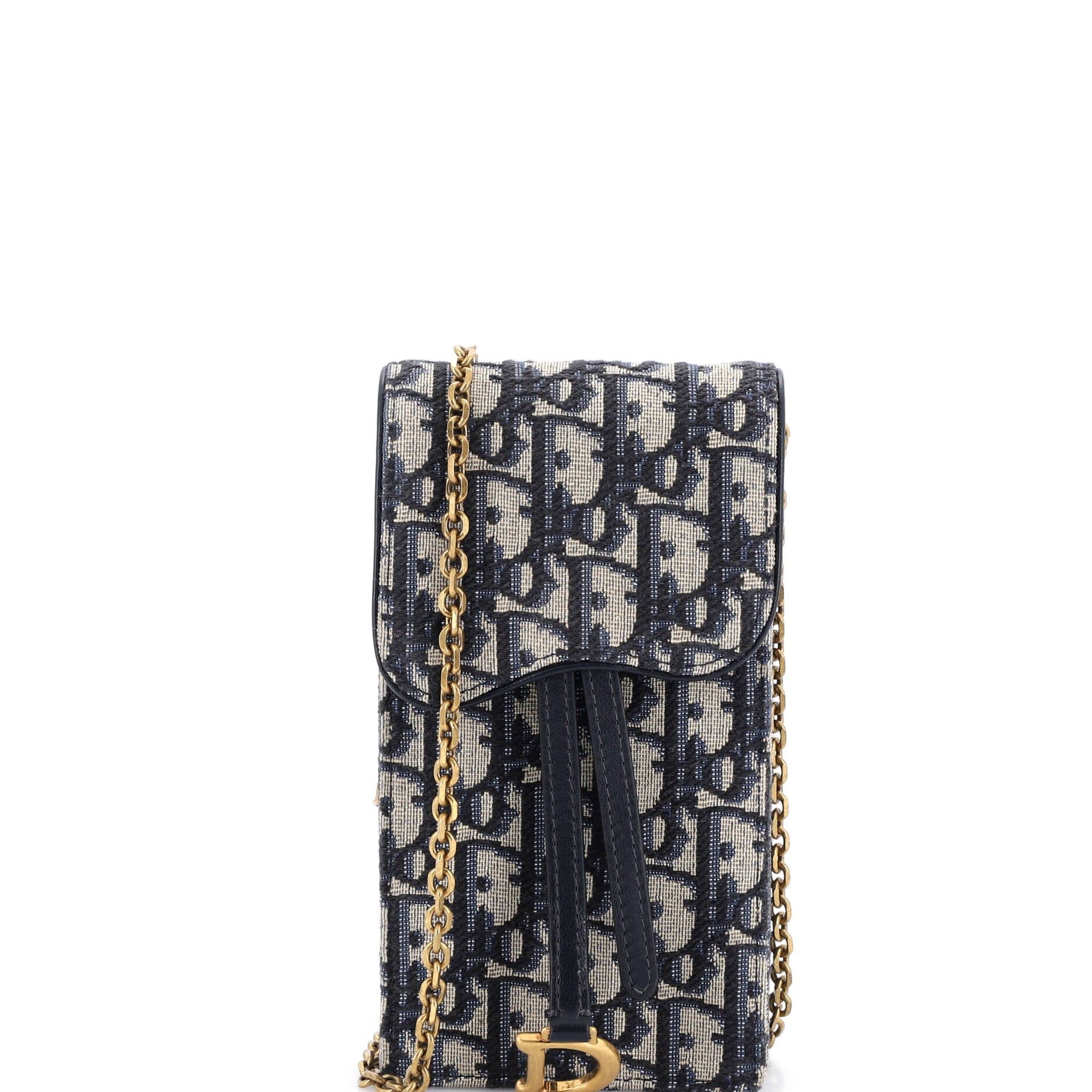 Dior Vertical Saddle Chain Pouch Size ONE SIZE - 1 Thumbnail
