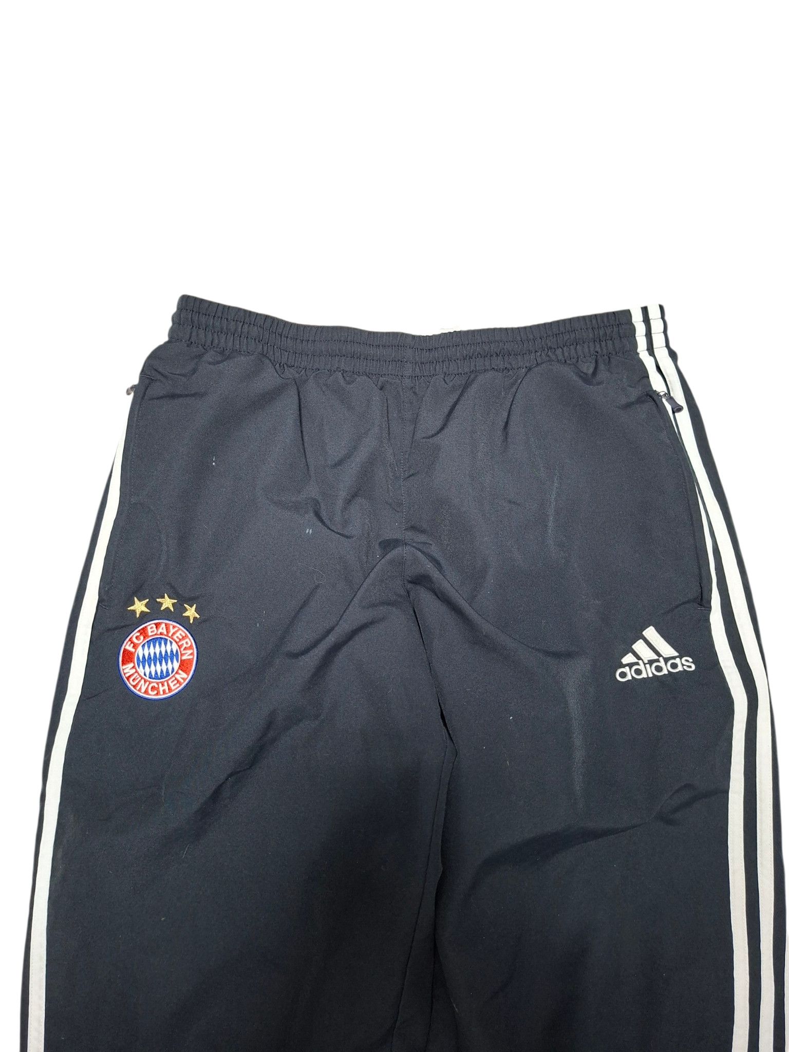 Adidas BAYERN MUNICH ADIDAS VINTAGE 2007 SOCCER NYLON TRACK PANTS Size US 34 / EU 50 - 2 Thumbnail