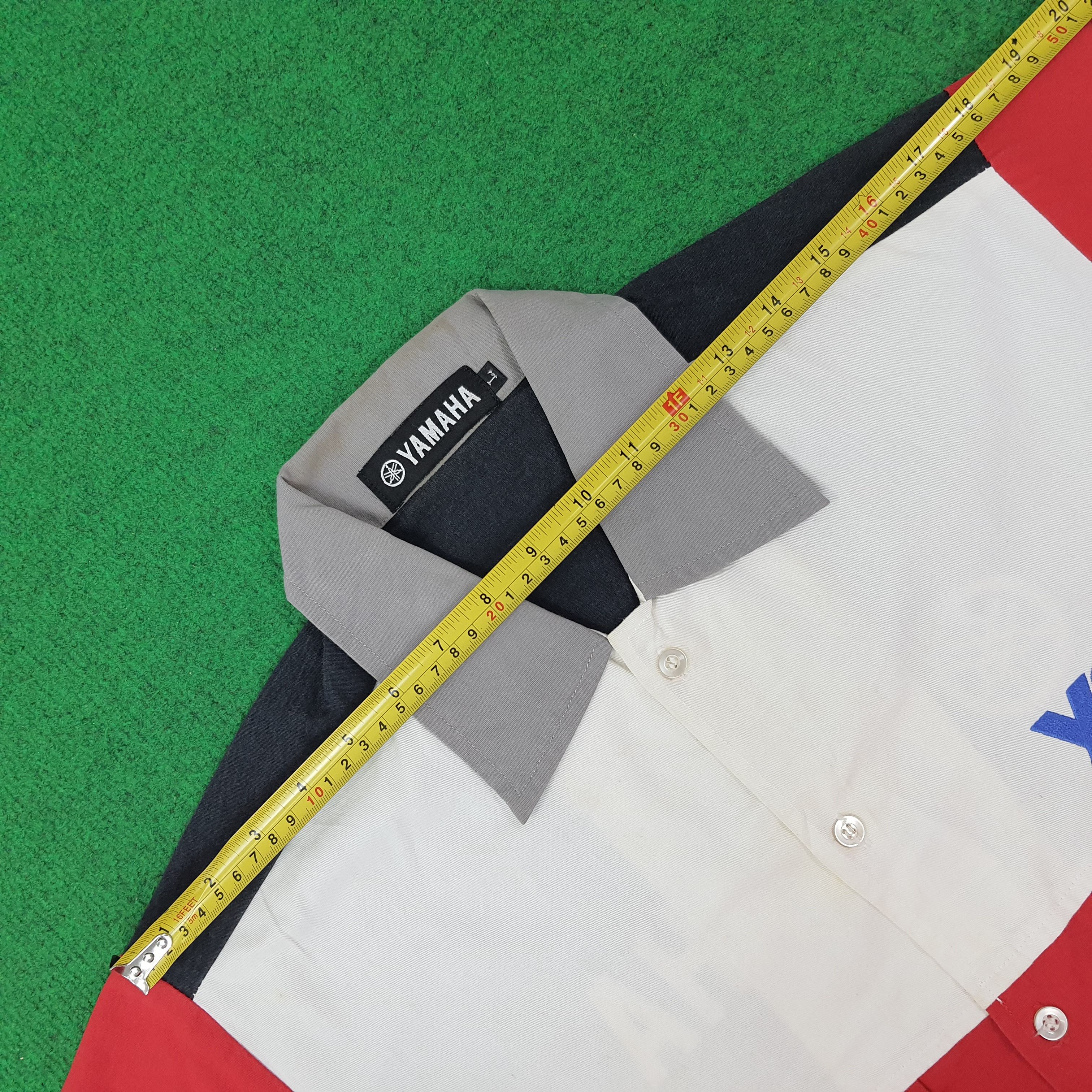 Yamaha Vintage YAMAHA Sports Motorcycle Button Up Shirt C259N72 Size US M / EU 48-50 / 2 - 9 Thumbnail
