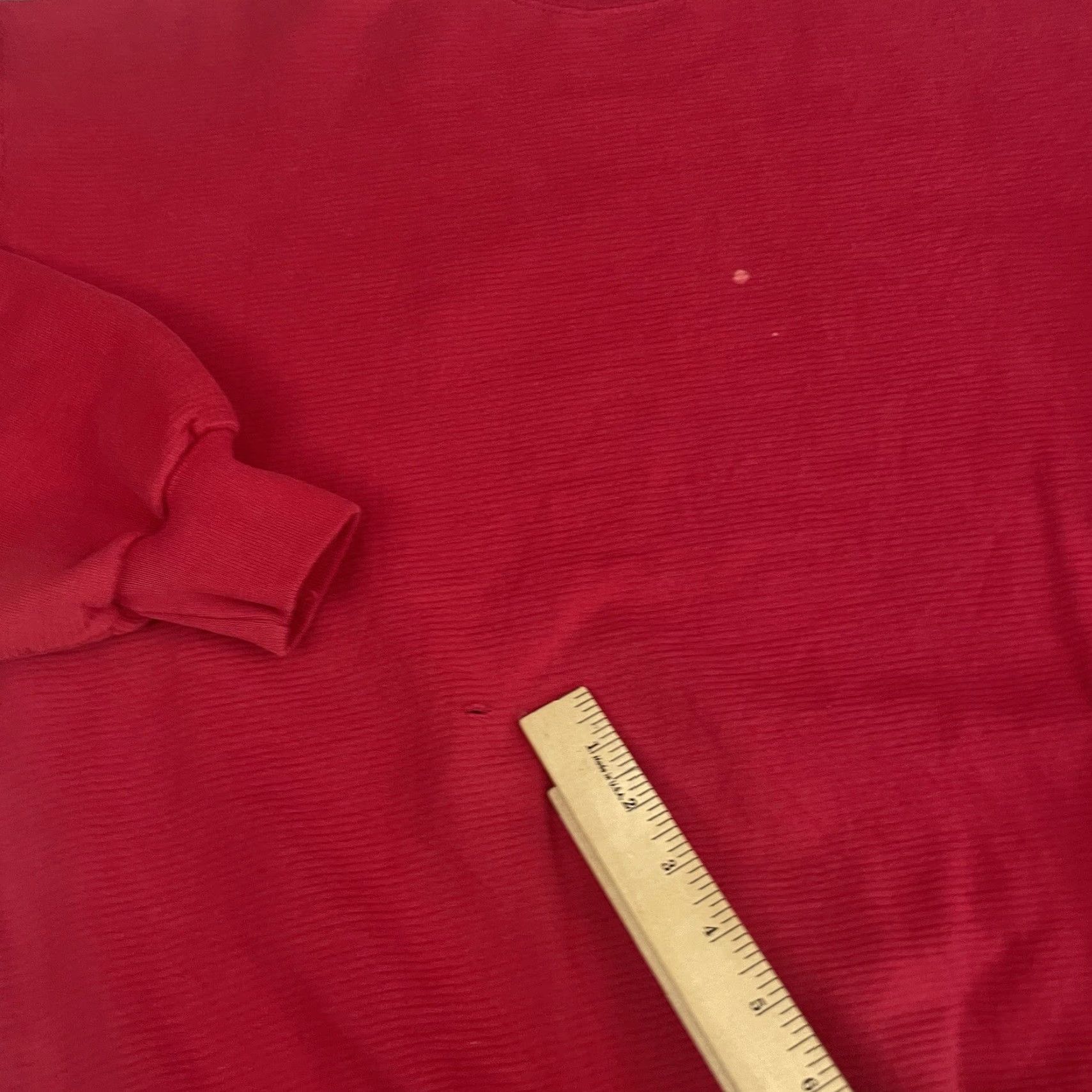 Jerzees VINTAGE Jerzees Sweatshirt Men XL Red 90s Pullover Cotton Sweatshirt Jerzees Mens XL Red 90s Vintage Sweatshirt Size US XL / EU 56 / 4 - 5 Thumbnail