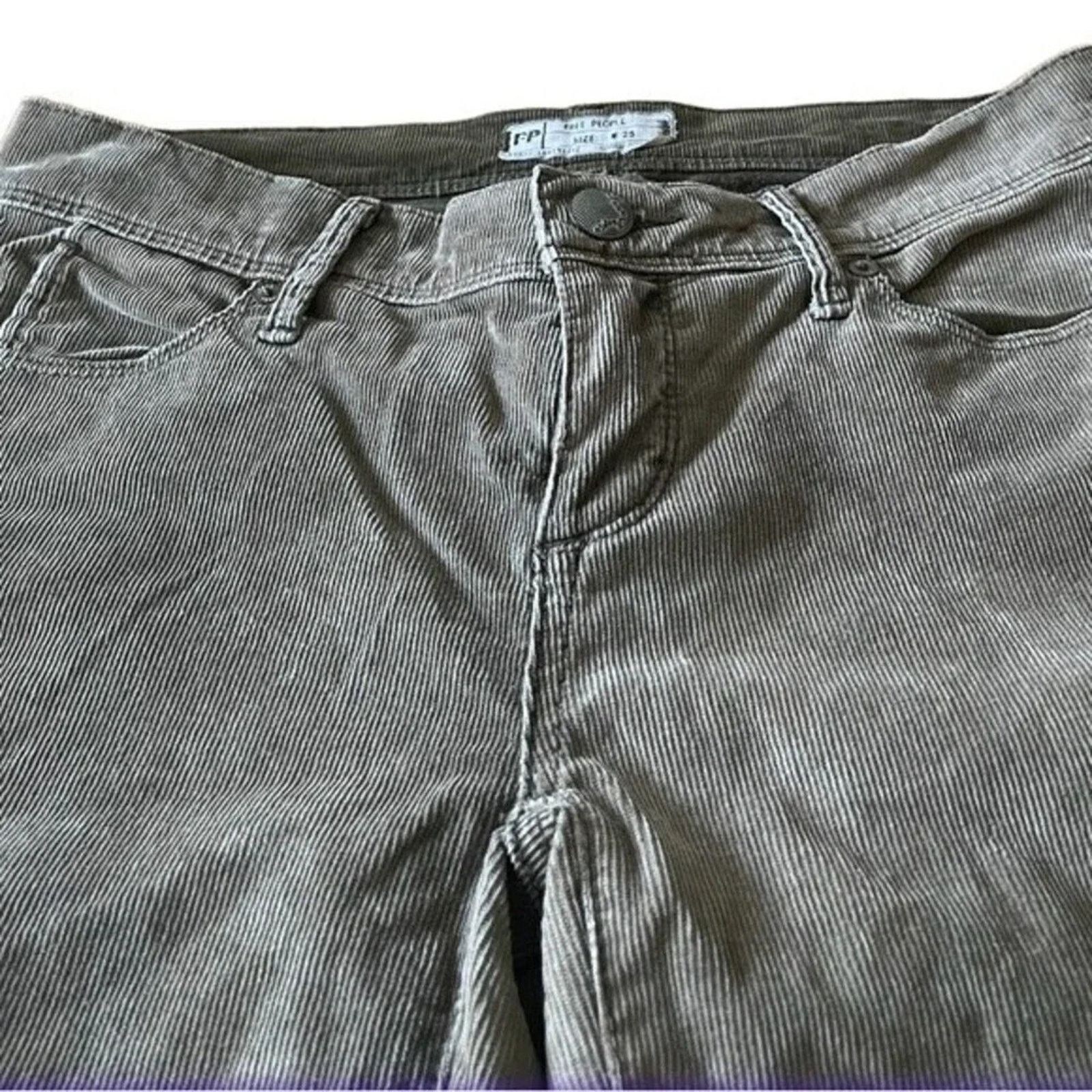 Free People Free People corduroy pants, size 25 Size 25" / US 0 / IT 36 - 2 Thumbnail