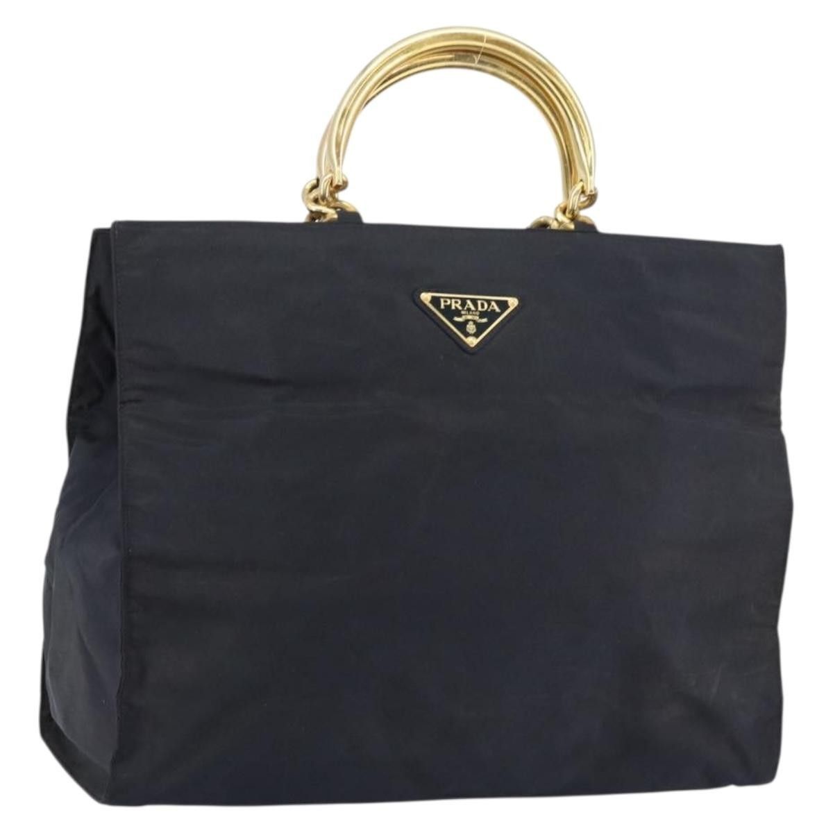 Prada Prada Metal Handles Tote Tessuto Size ONE SIZE - 1 Thumbnail