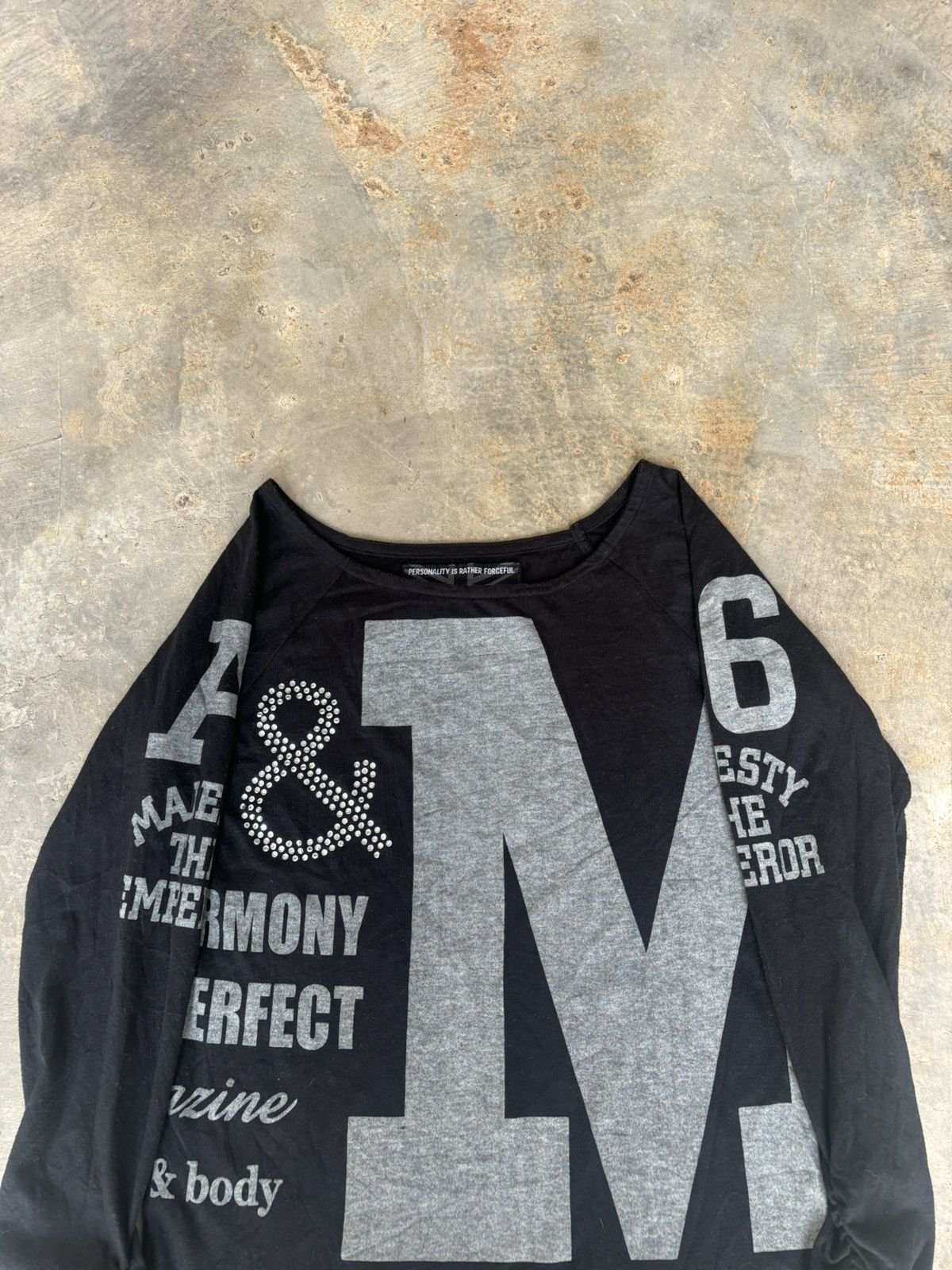 Hysteric Glamour × If Six Was Nine × Japanese Brand Y2k Plein Beaute Opium Punk Style Women's Longsleeve Size M / US 6-8 / IT 42-44 - 2 Thumbnail