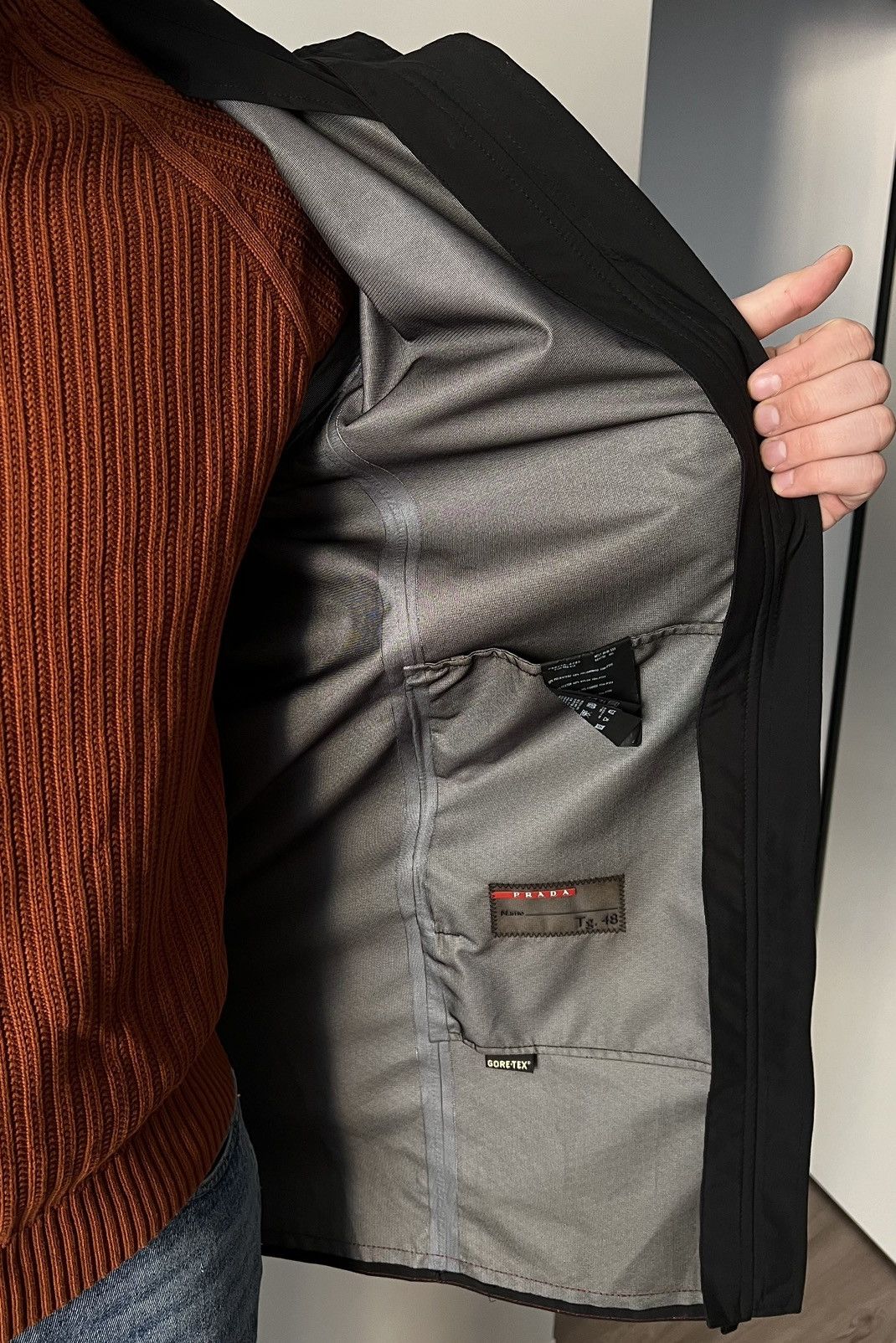 Goretex × Prada Prada Gore-Tex Coat Black Tab Jacket Size US M / EU 48-50 / 2 - 9 Thumbnail