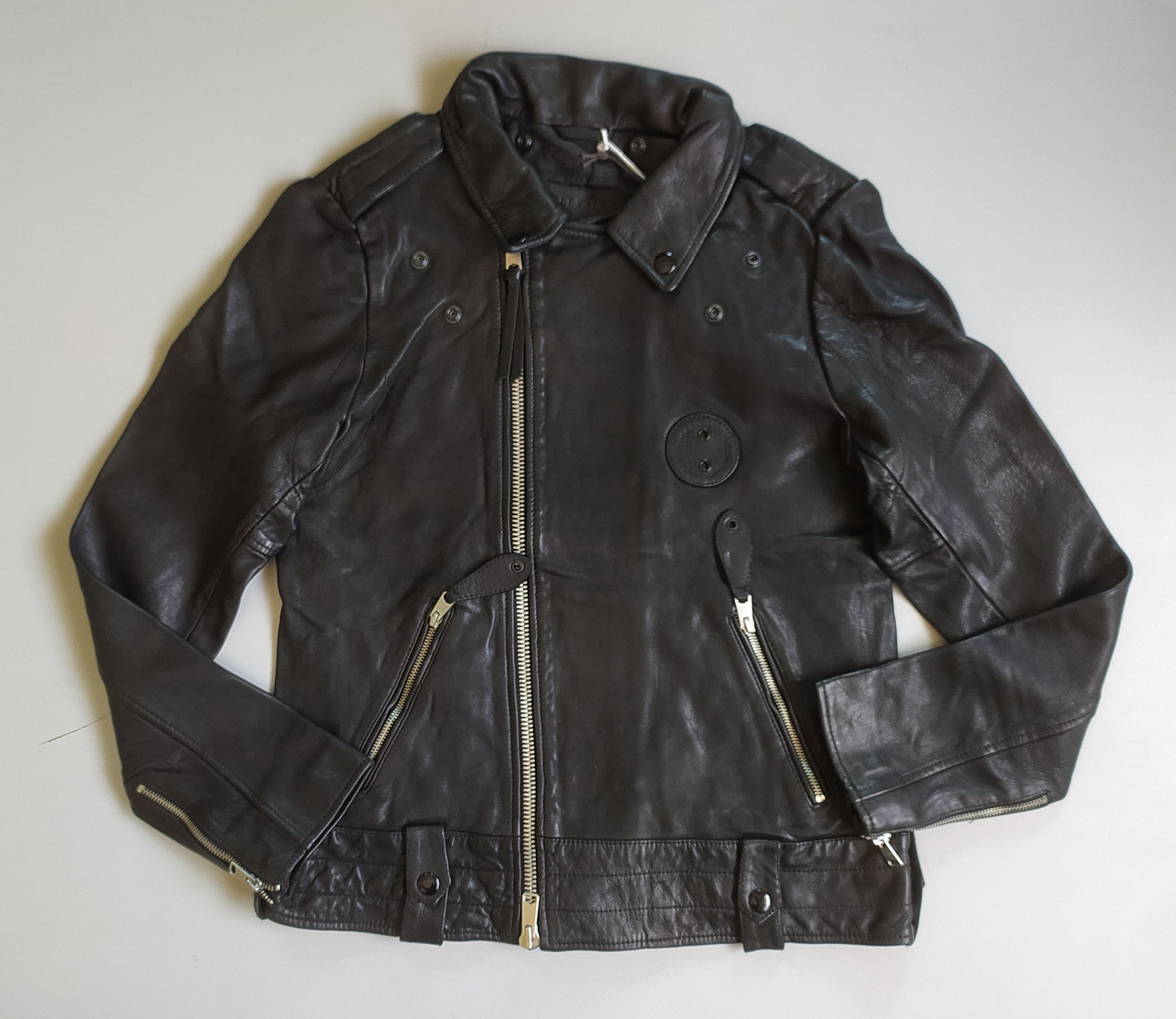 Allsaints ALLSAINTS Woodley Leather Jacket Free Shipping FTP/9013 Size US L / EU 52-54 / 3 - 1 Thumbnail