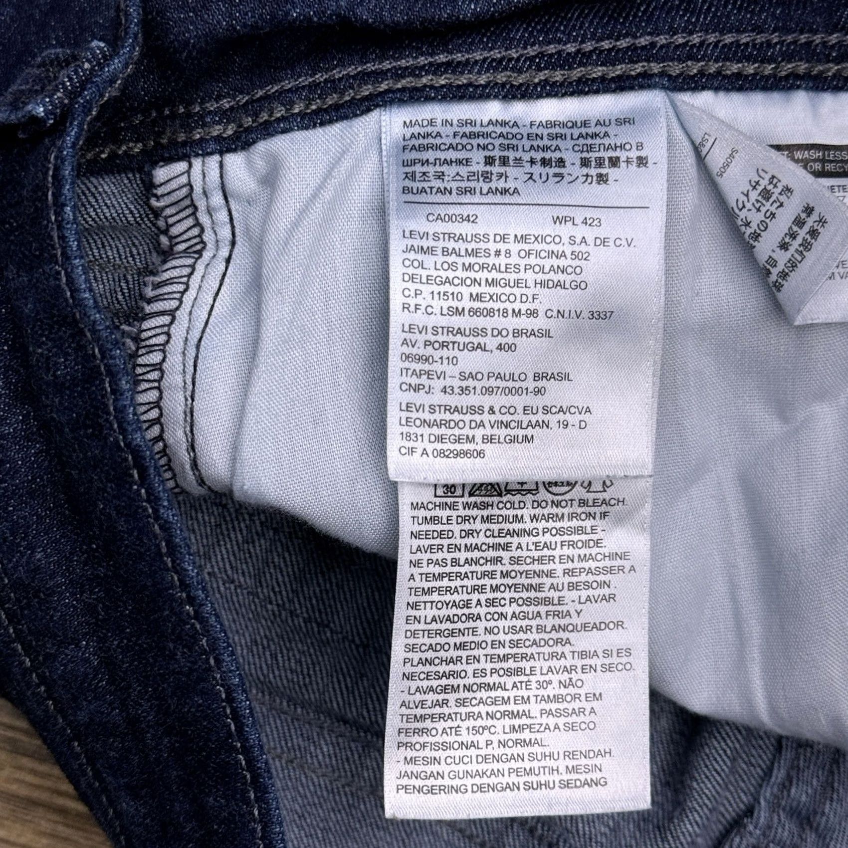 Levi's VINTAGE nope Size 38" / US 16 / IT 52 - 6 Thumbnail