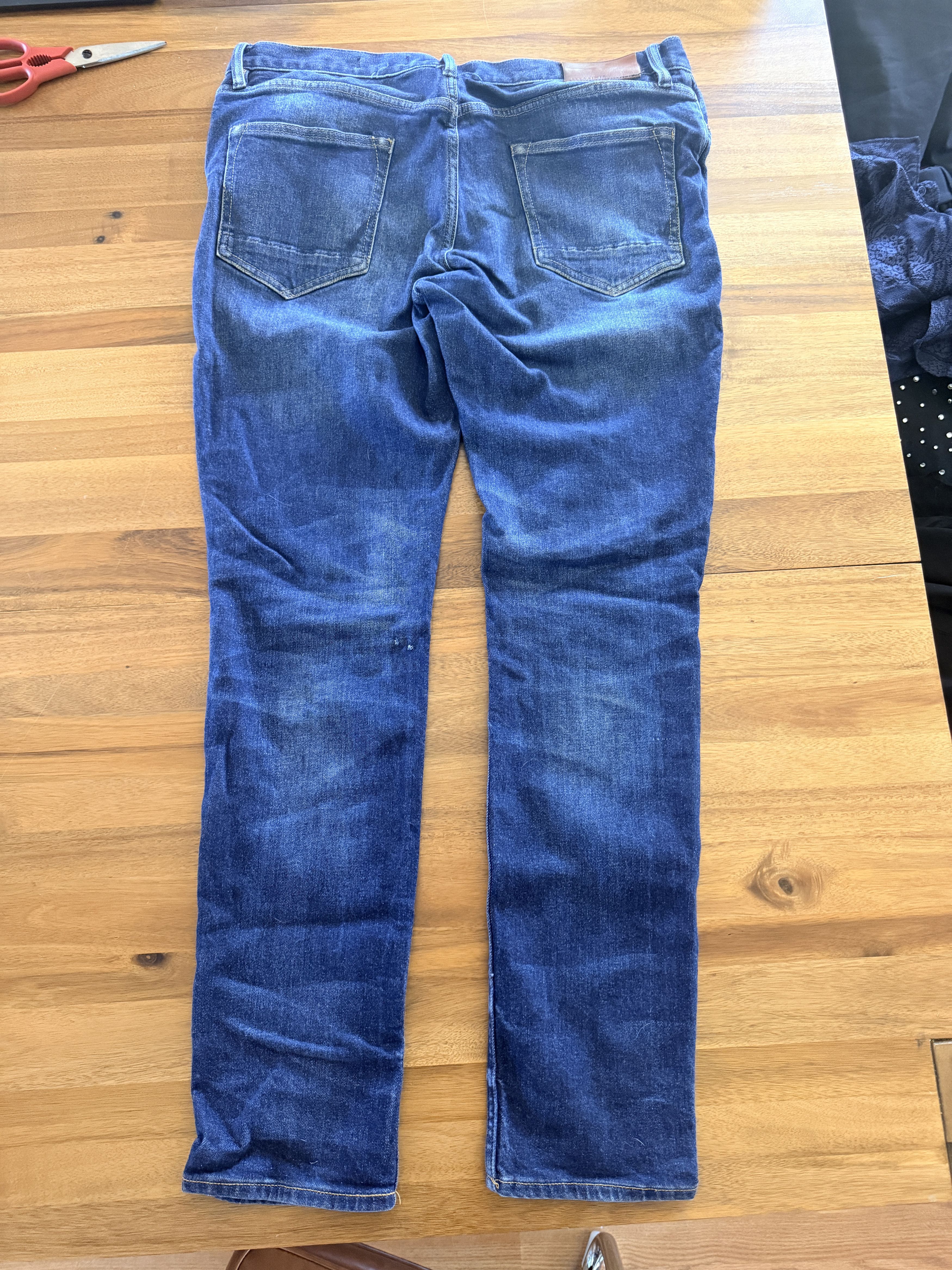Allsaints AllSaints Rex Slim Jean — W34 — Dark Indigo Wash Size US 34 / EU 50 - 3 Thumbnail