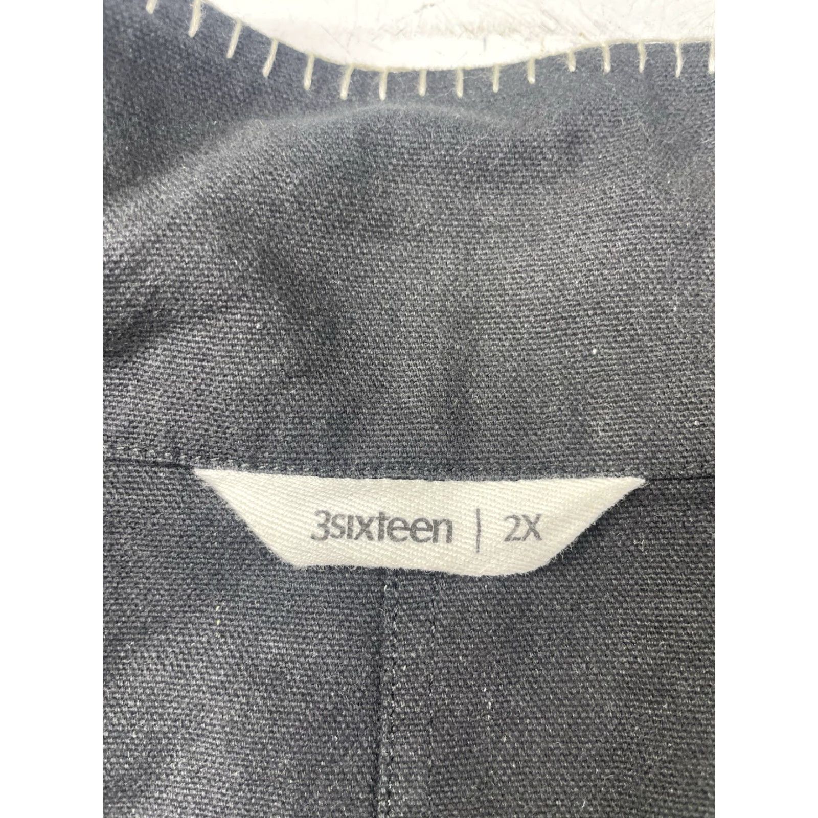 3sixteen VINTAGE 3sixteen Chore Coat Jacket Black Canvas Blanket Stitch Shop 2XL Men’s Shirt/Hoodie? Size US XXL / EU 58 / 5 - 2 Thumbnail