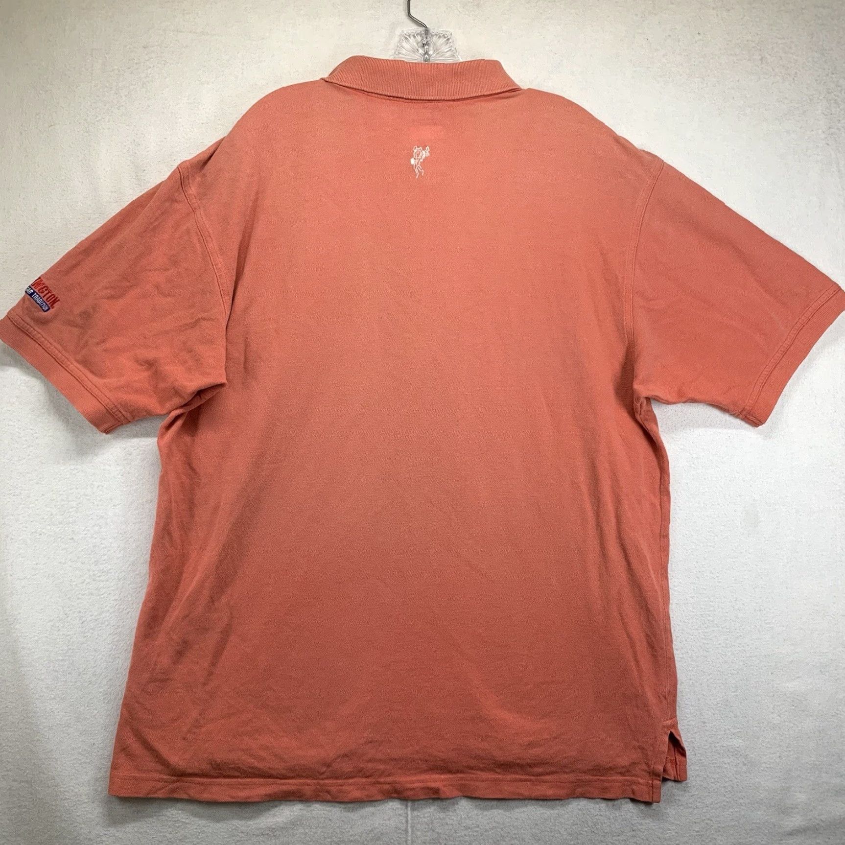 NASCAR VINTAGE Darlington Raceway NASCAR Polo Shirt Men Large Cotton Short Sleeve Coral 2004 Golf Size US L / EU 52-54 / 3 - 4 Thumbnail