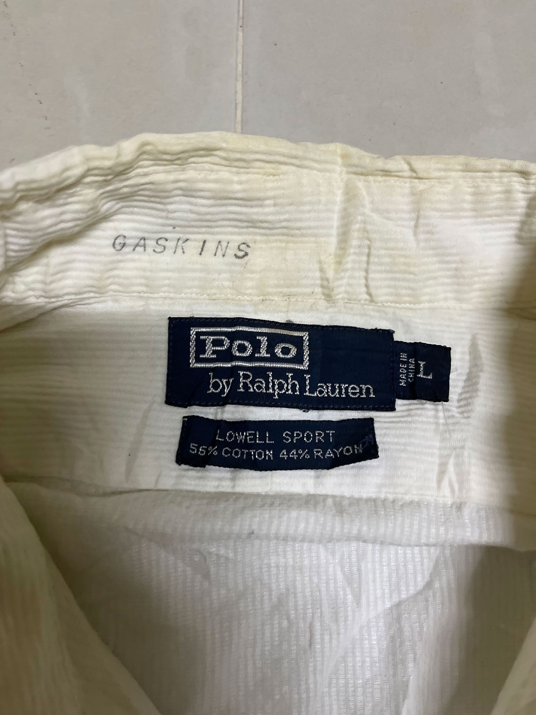 Designer × Polo Ralph Lauren Polo Ralph lauren Lowell Sport Corduroy Striped Size US L / EU 52-54 / 3 - 2 Thumbnail