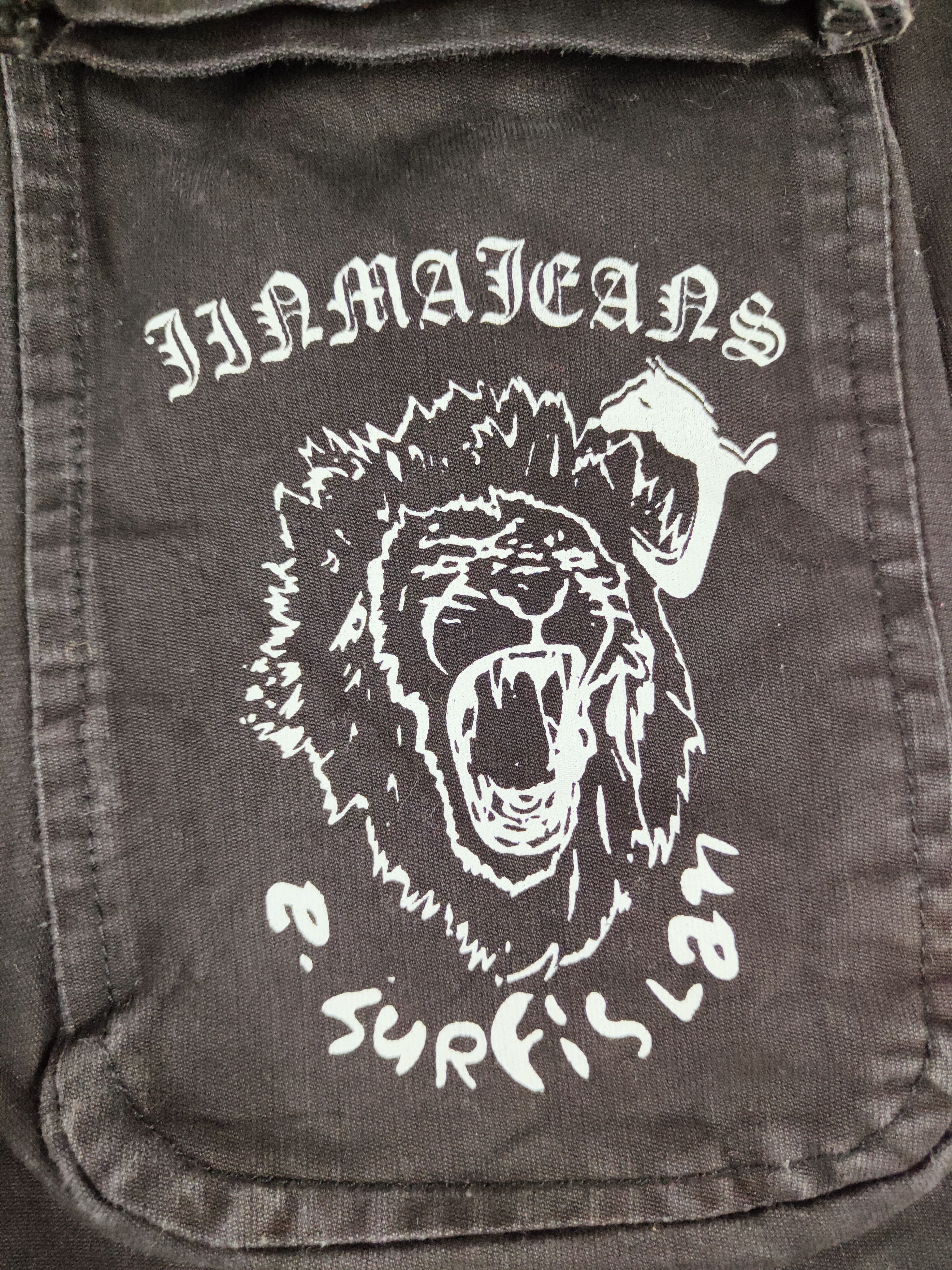 Japanese Brand DL JinMa Jeans Black Multipocket Tactical Cargo Pants #W518 Size US 32 / EU 48 - 11 Thumbnail