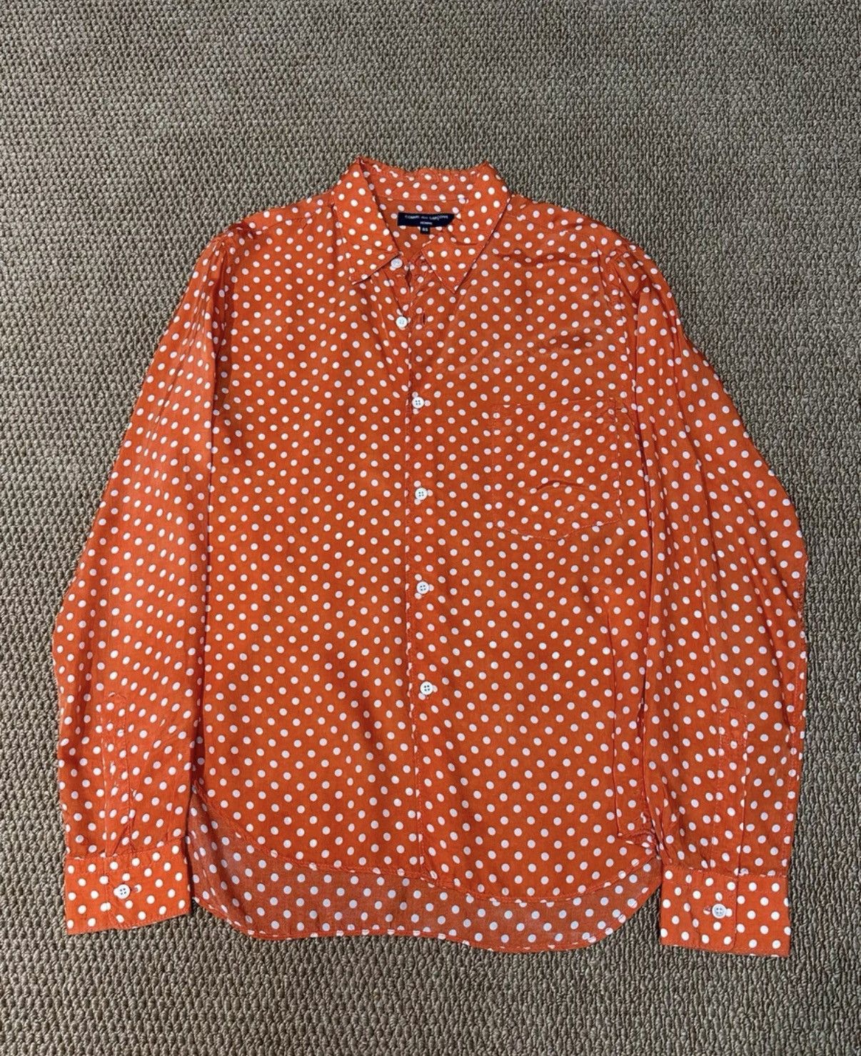 Comme des Garcons Homme Plus Comme des Garçons Homme Plus Polka Dot Shirt K23 Size S / US 4 / IT 40 - 1 Thumbnail