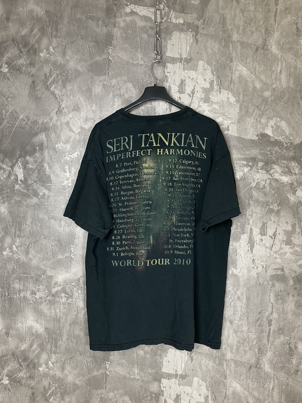 Band Tees × Vintage System of a Down SOAD Serj Tankian Band Logo Tee Shirt Size US L / EU 52-54 / 3 - 2 Thumbnail