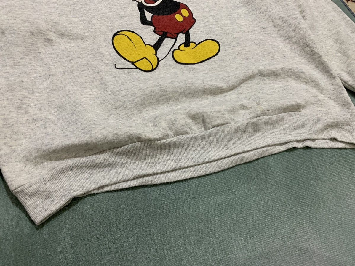 Disney × Mickey Mouse × Vintage Vintage Mickey Mouse Yellow Boot sweatshirt Size US XL / EU 56 / 4 - 6 Thumbnail