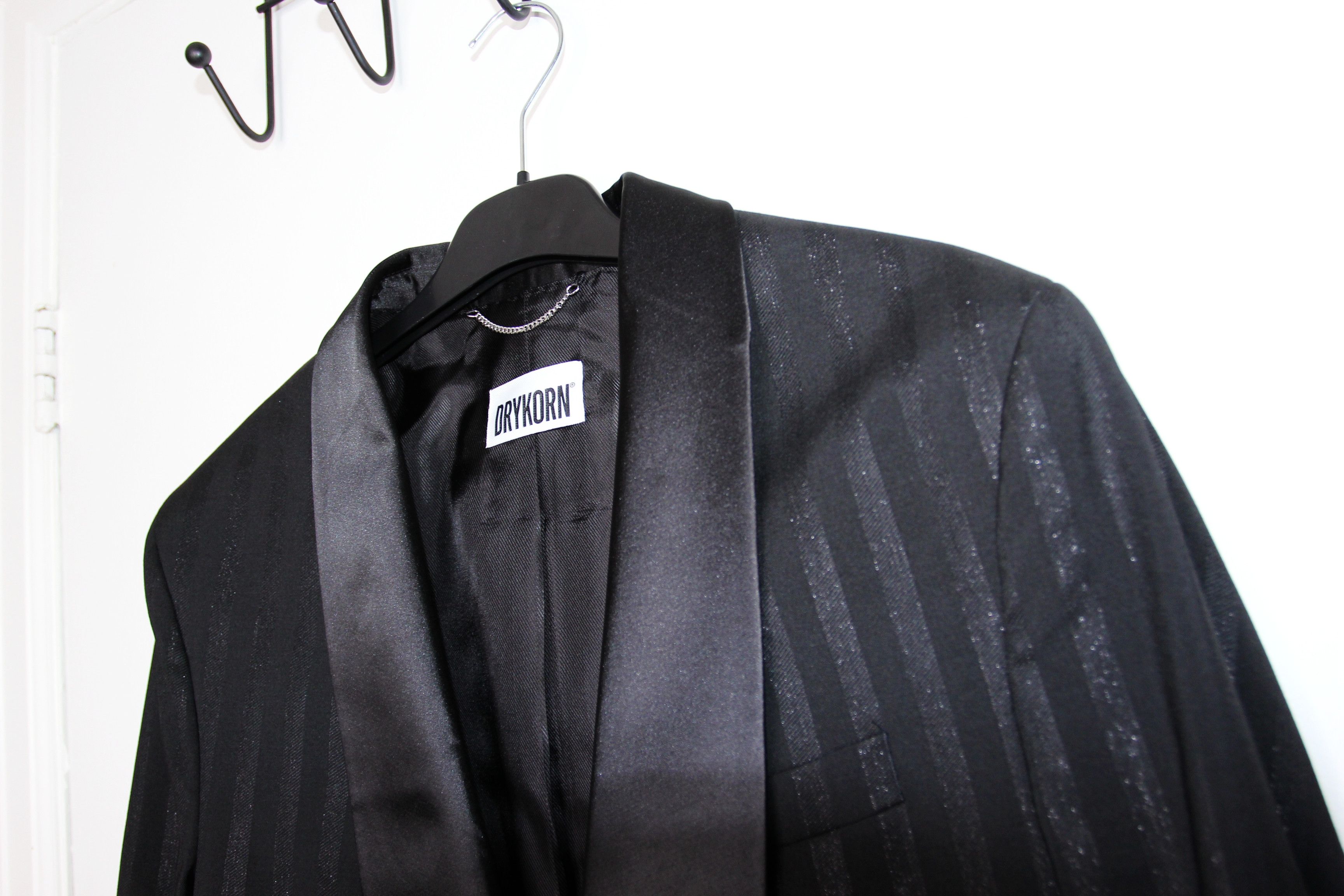 DRYKORN BNWT AW24 DRYKORN BELAZO STRIPED DINNER JACKET 50 Size US M / EU 48-50 / 2 - 4 Thumbnail