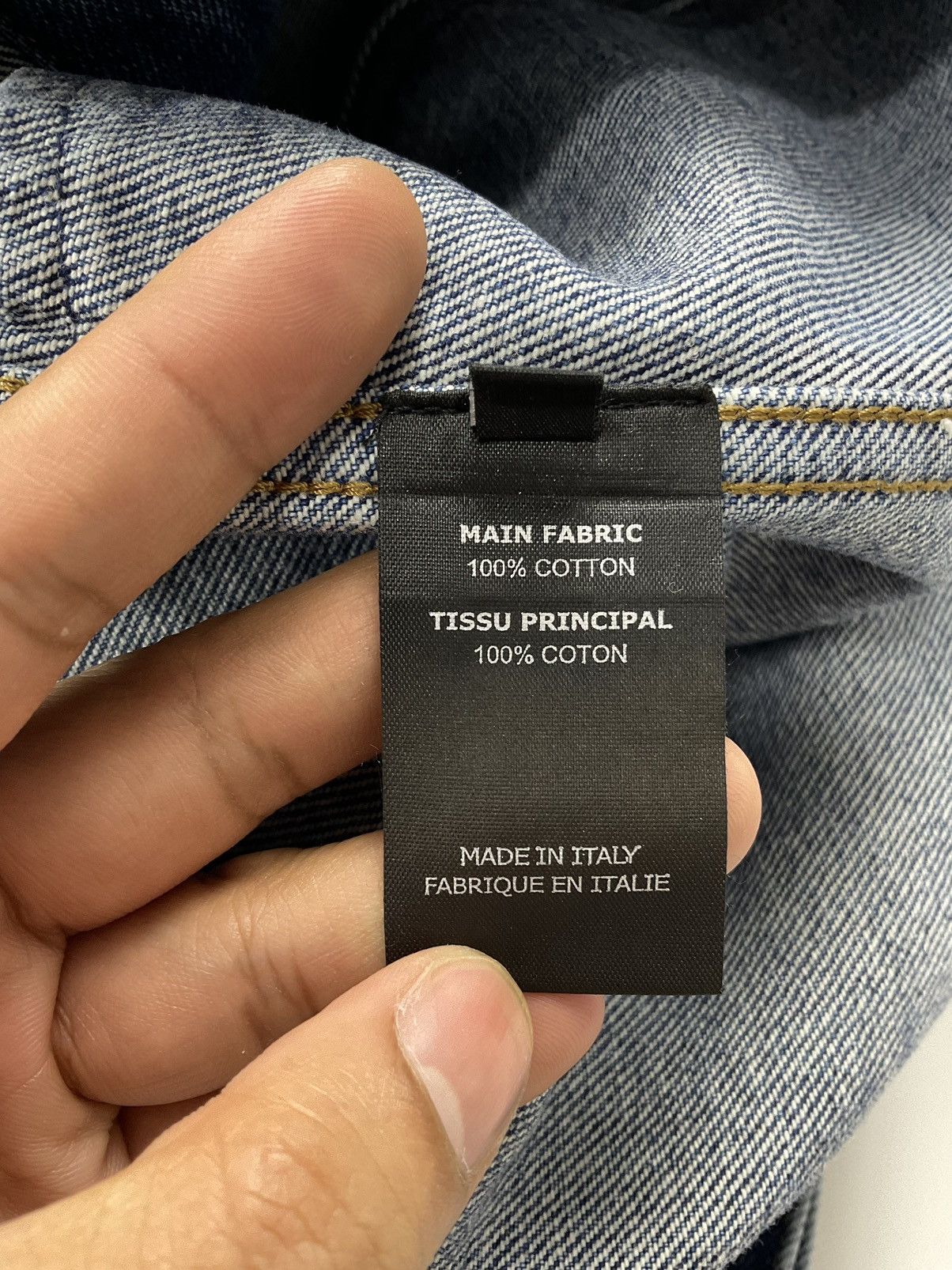 Vetements Vetements F/W'19 Error-Print Denim Jacket Size US L / EU 52-54 / 3 - 13 Thumbnail