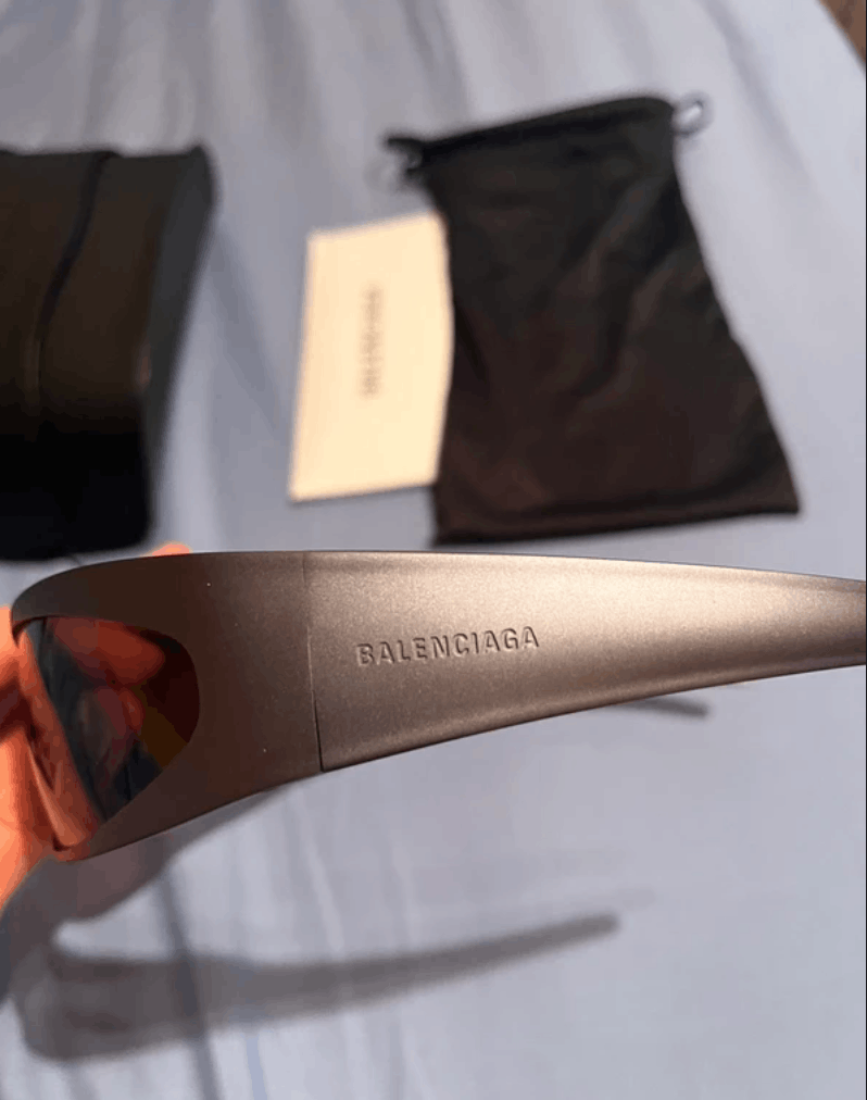 Balenciaga Balenciaga sunglasses Reverse XP eyewear Wrap Dynasty mask Size ONE SIZE - 2 Thumbnail